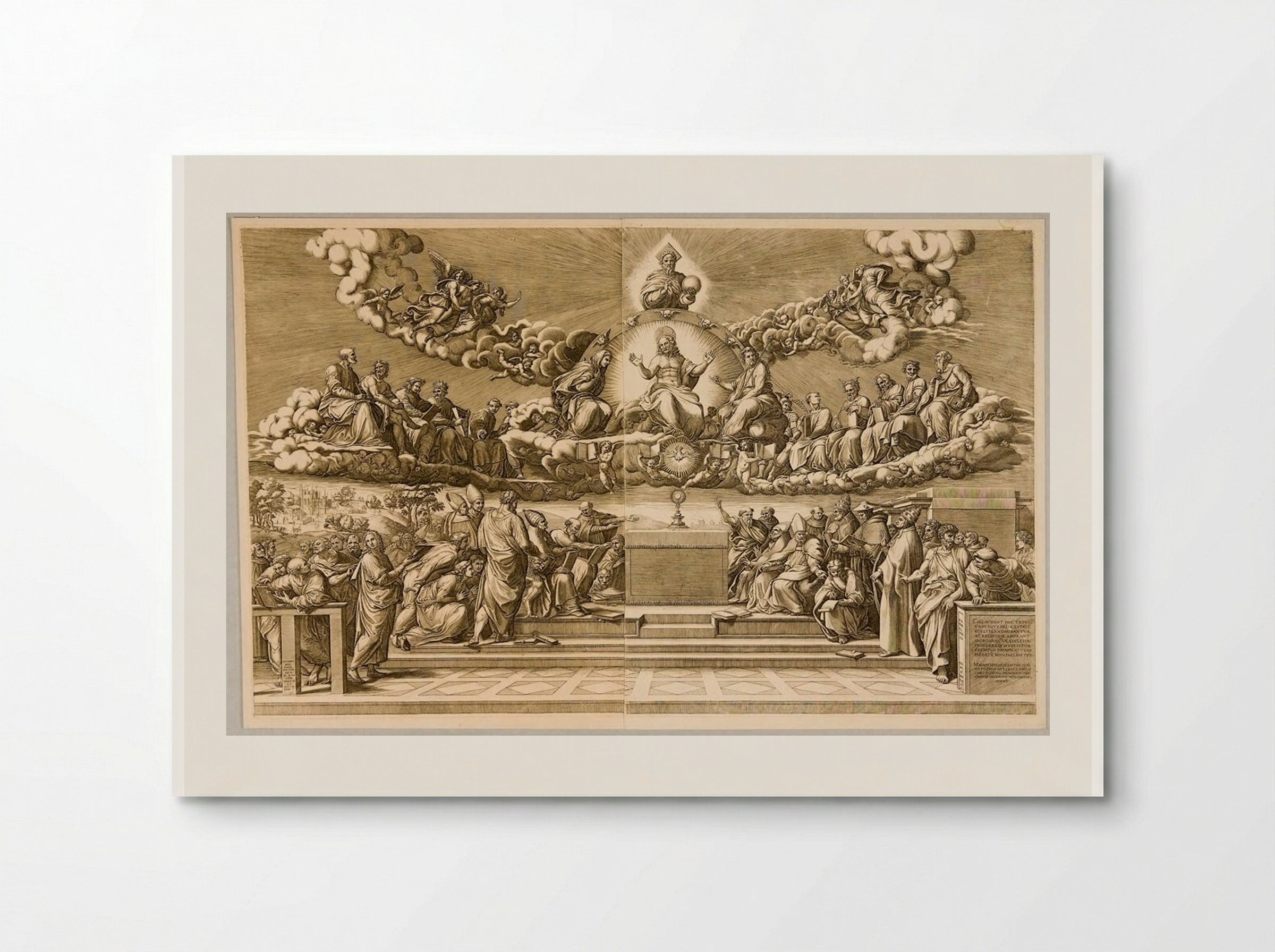Theology - Giorgio Ghisi - Poster