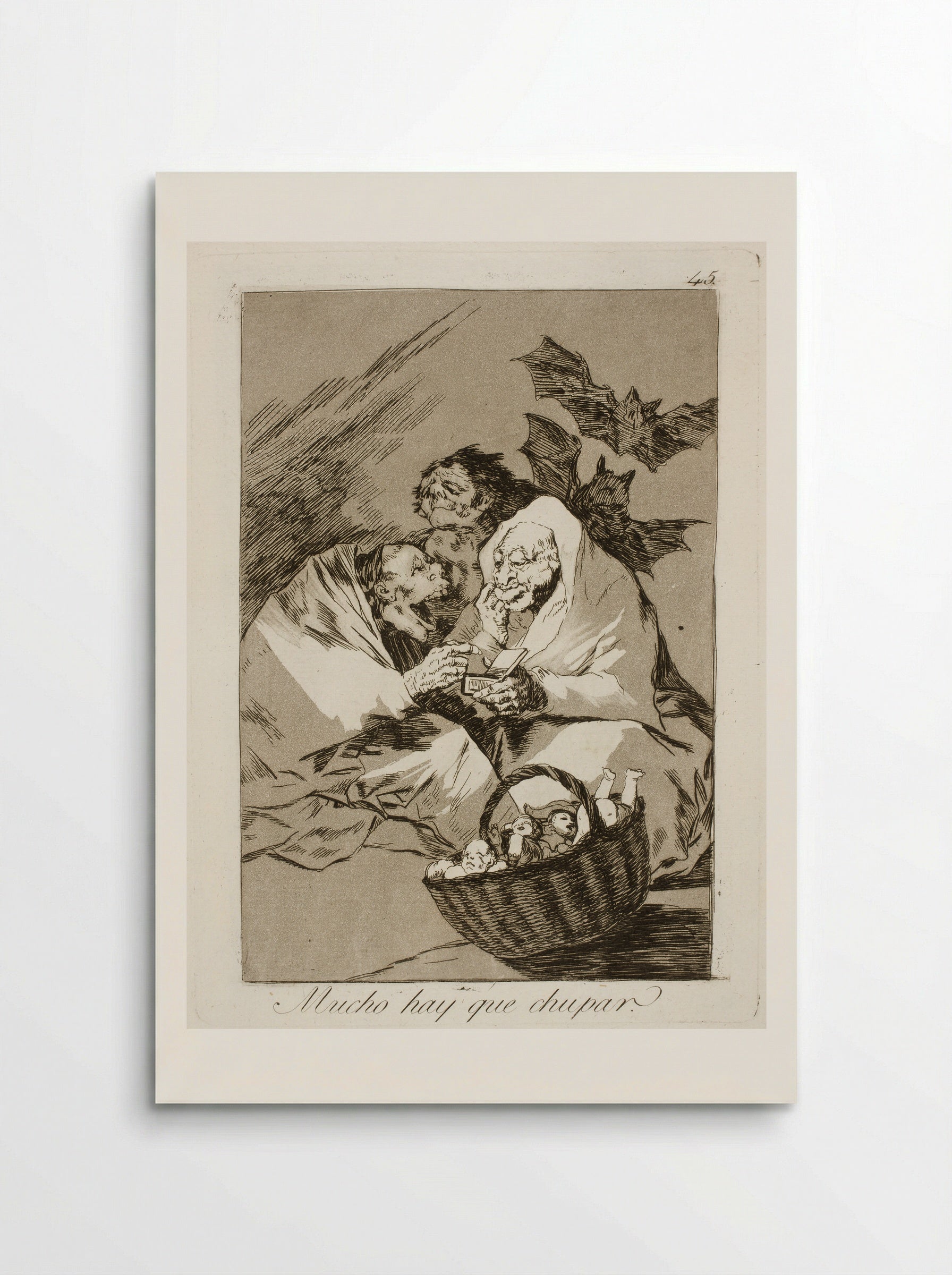 There is Plenty to Suck - Francisco José de Goya y Lucientes - Poster