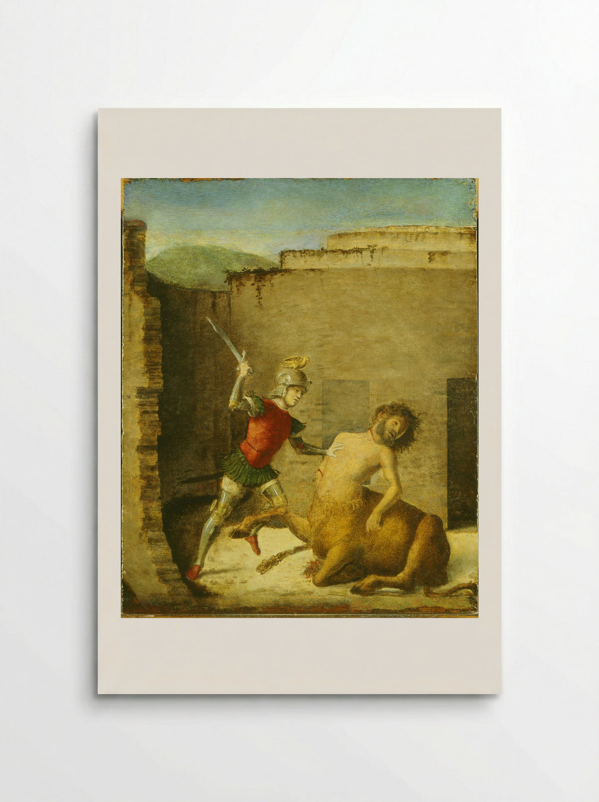 Theseus and the Centaur - Cima da Conegliano - Poster