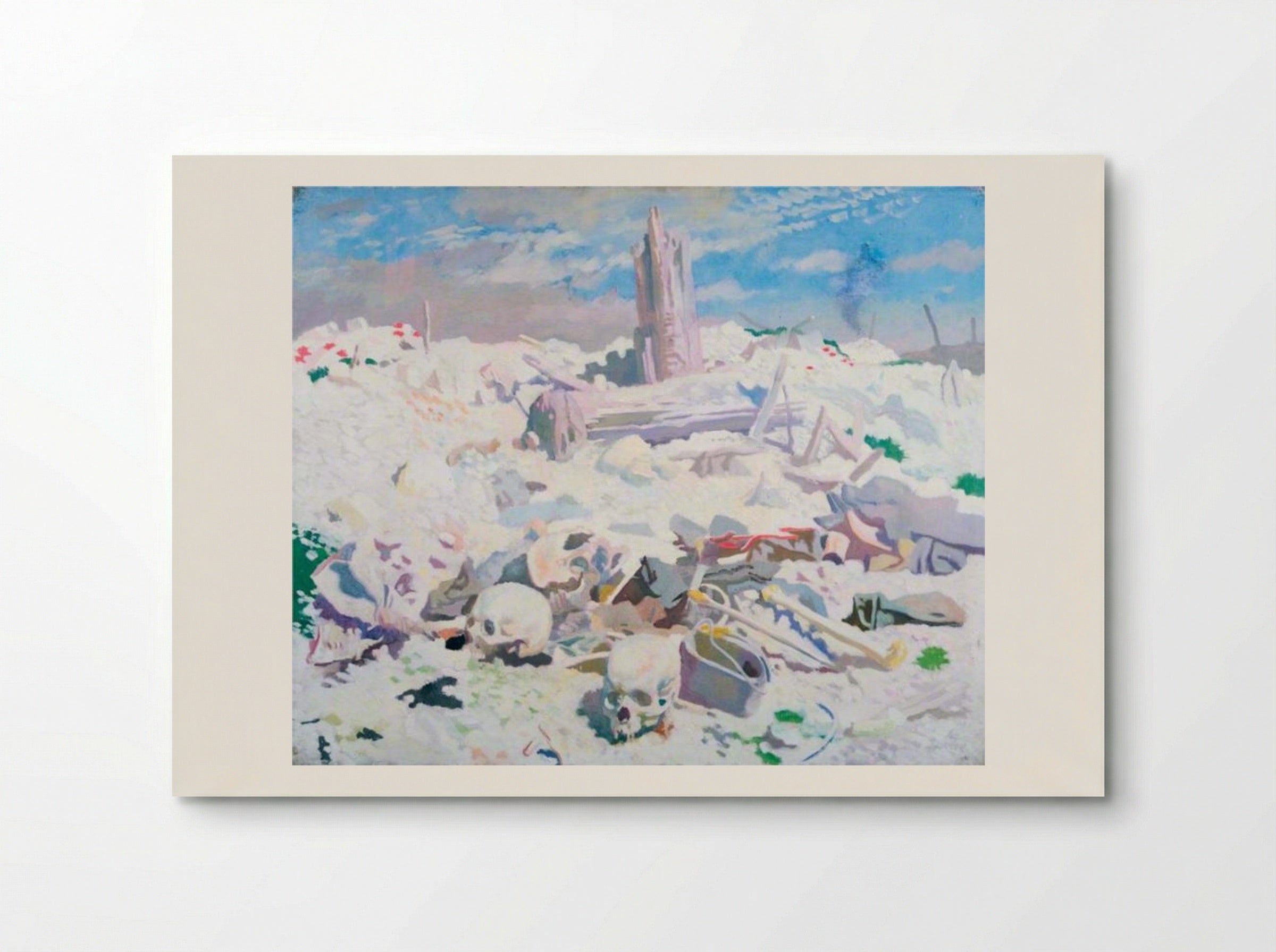 Thiepval, 1917 - William Orpen - Poster