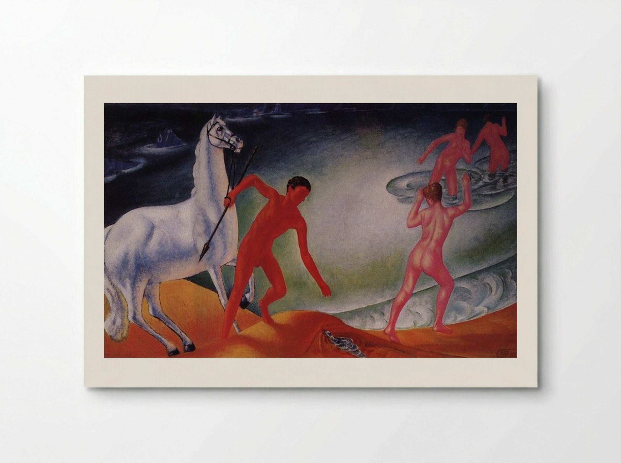 Thirsty Warrior - Kuzma Petrov-Vodkin - Poster