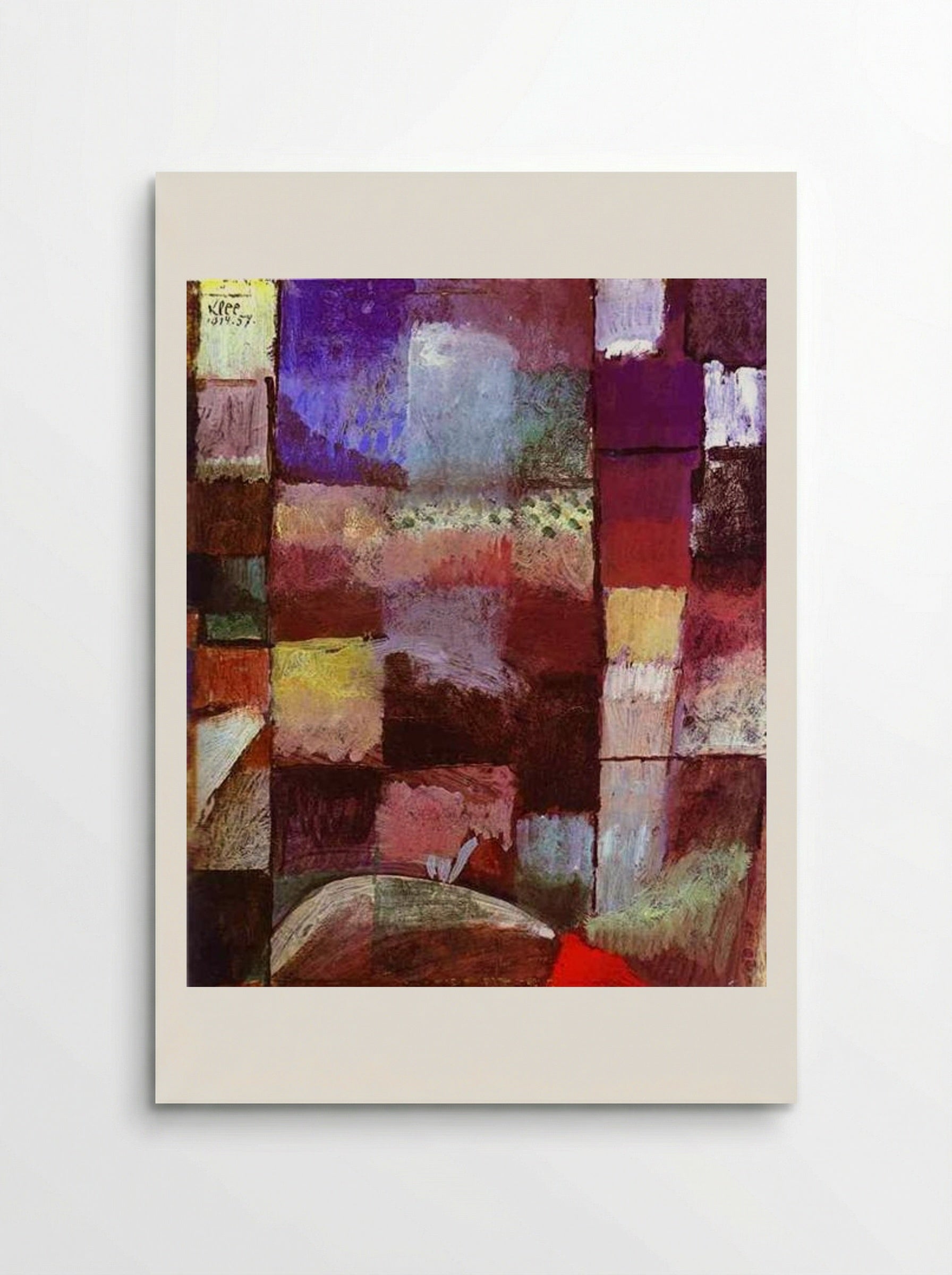 This Flower Wishes to Fade - Paul Klee - Poster