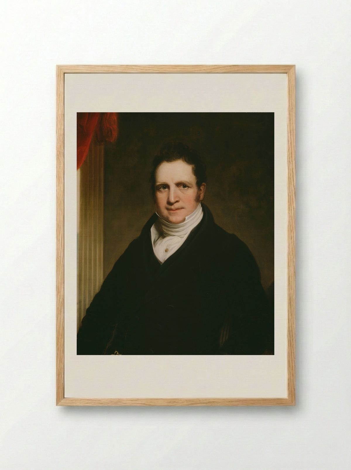 Thomas Abthorpe Cooper - Chester Harding - Framed Print Wood