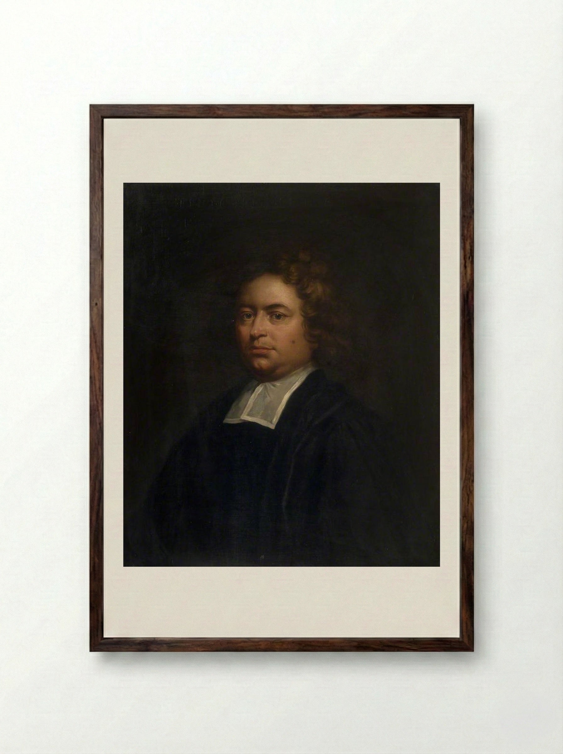 Thomas Gale - John Riley - Framed Print Dark Wood