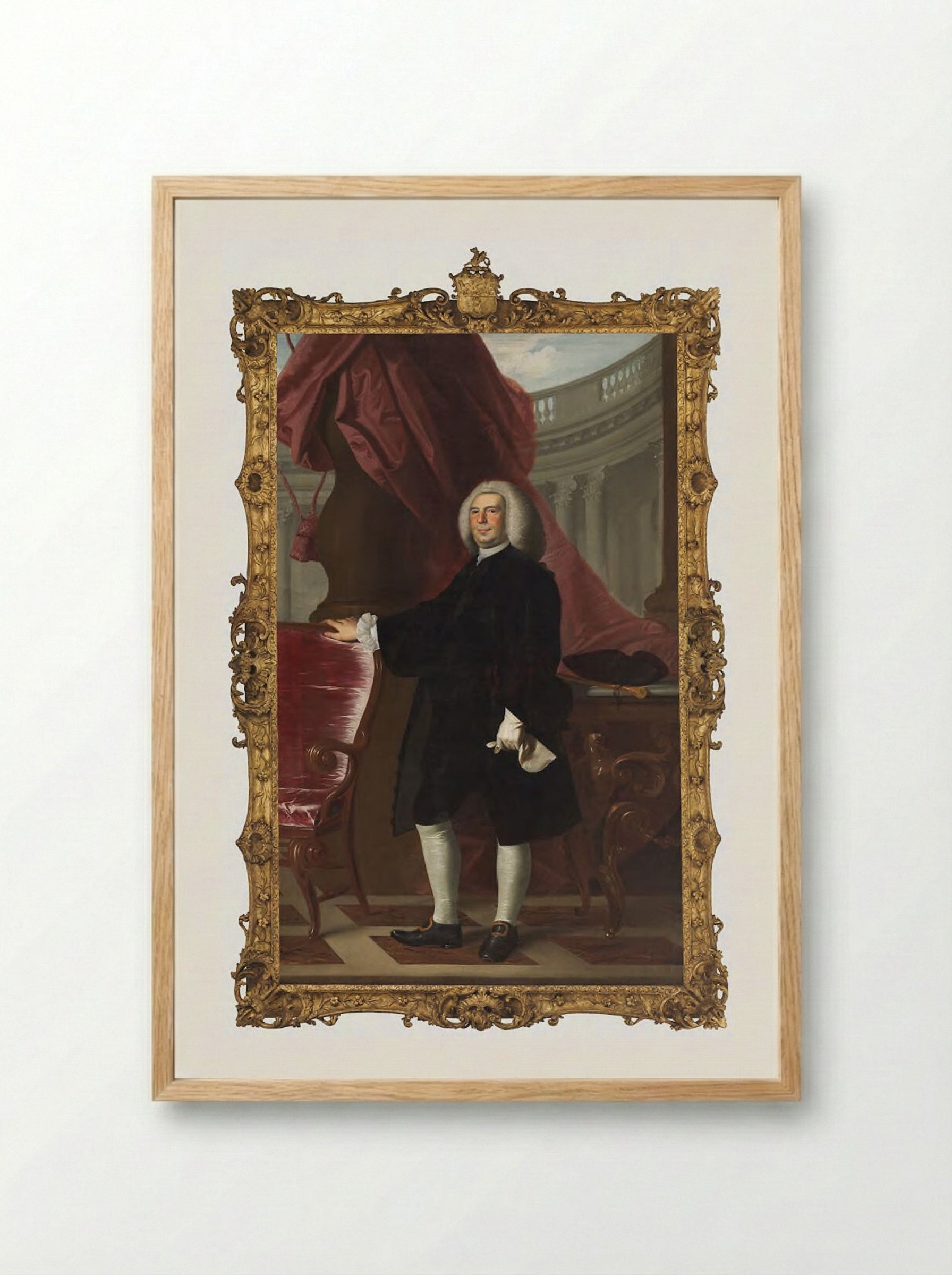 Thomas Hancock - John Singleton Copley - Framed Print Wood