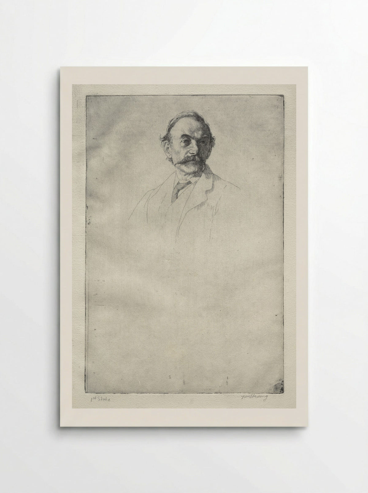 Thomas Hardy, No. 1 - William Strang - Poster