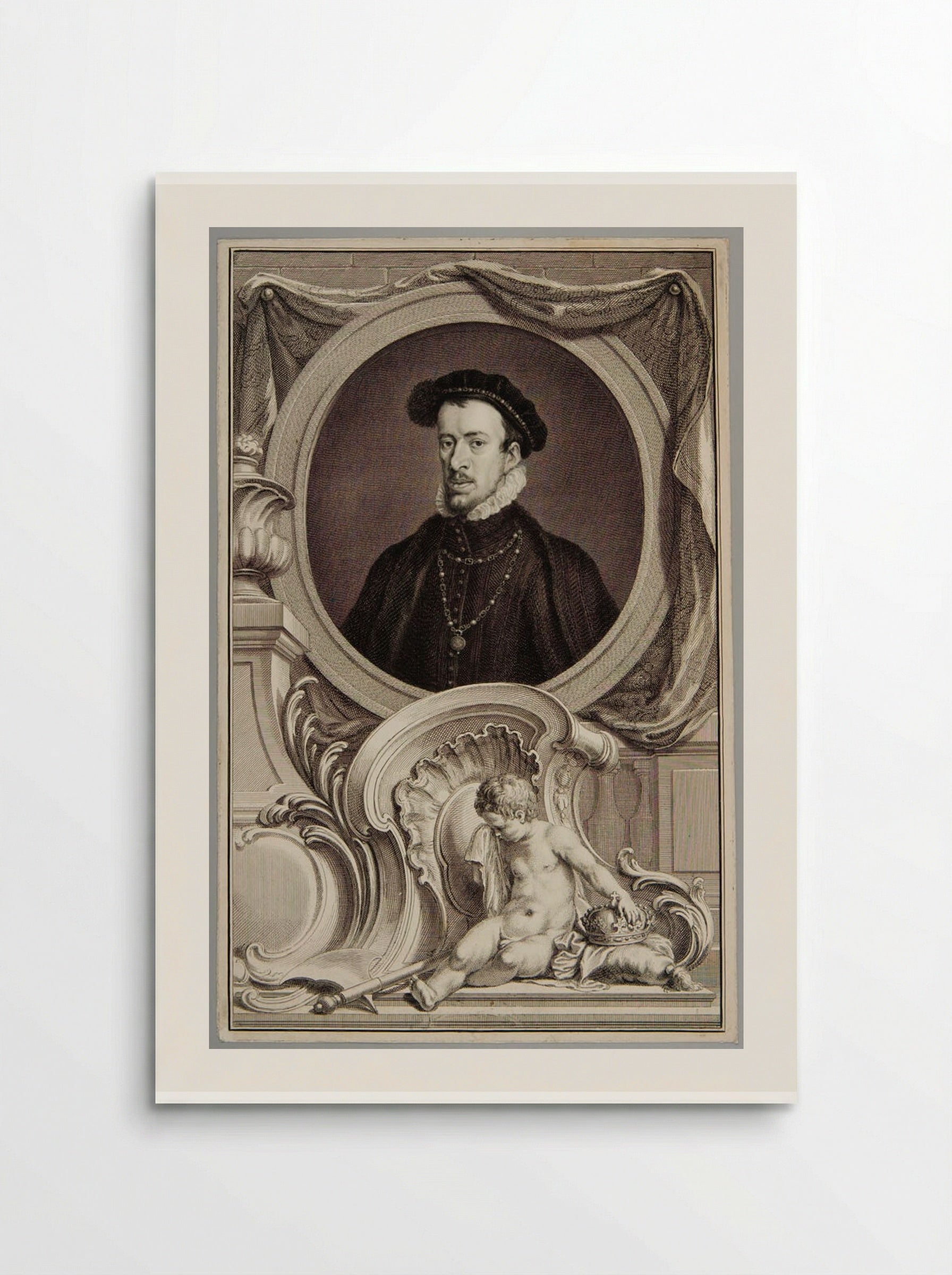 Thomas Howard, 4th Duke of Norfolk - Jacobus Houbraken - Poster