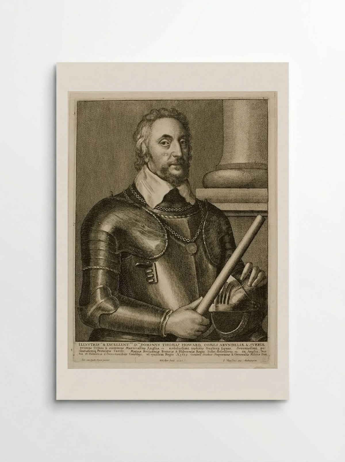Thomas Howard, Earl of Arundel - Wenceslaus Hollar - Poster