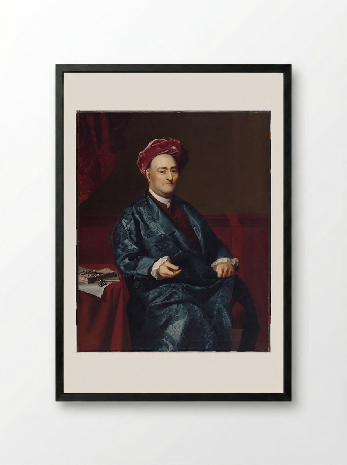 Thomas Hubbard - John Singleton Copley - Framed Print Black