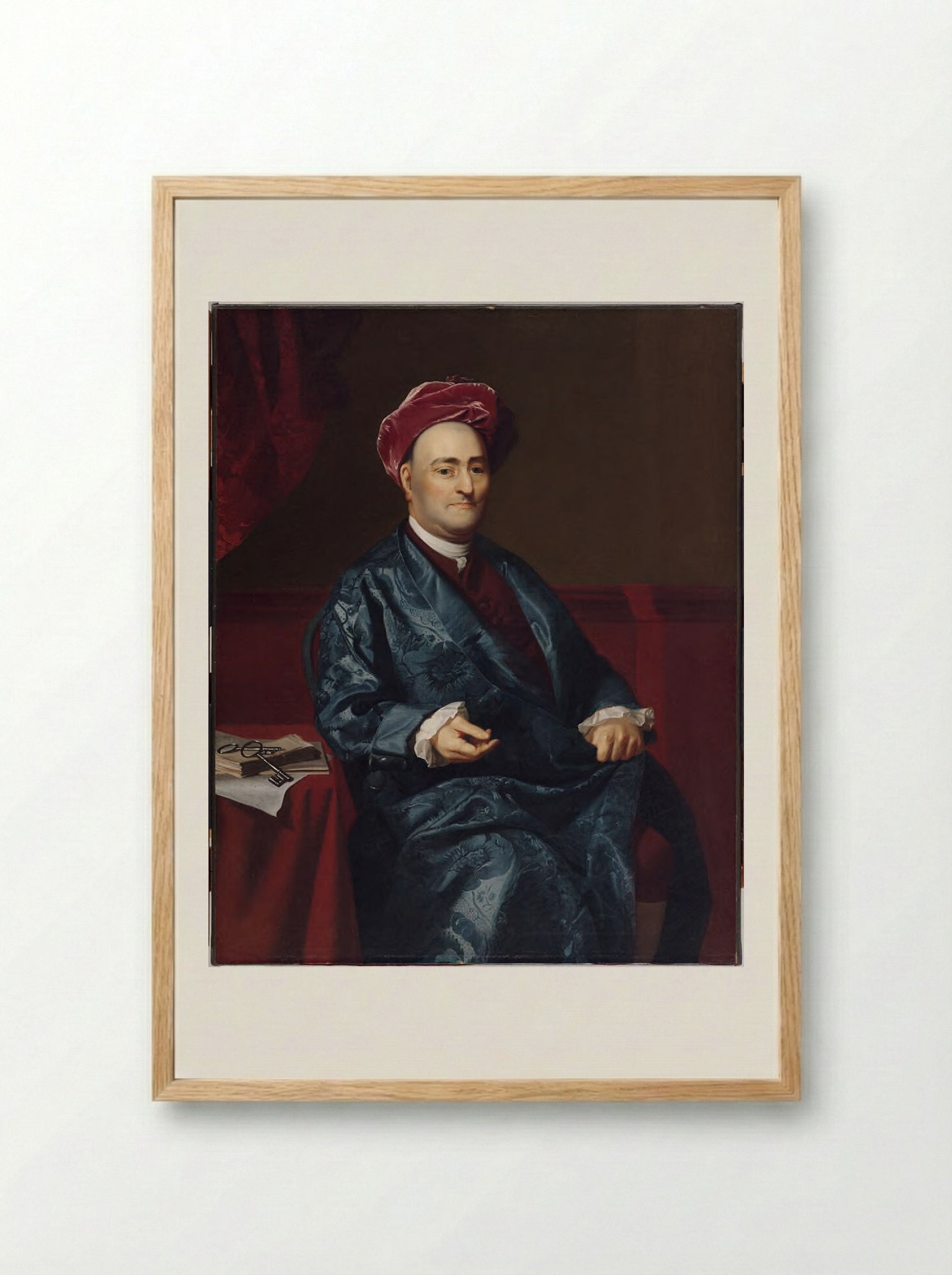 Thomas Hubbard - John Singleton Copley - Framed Print Wood