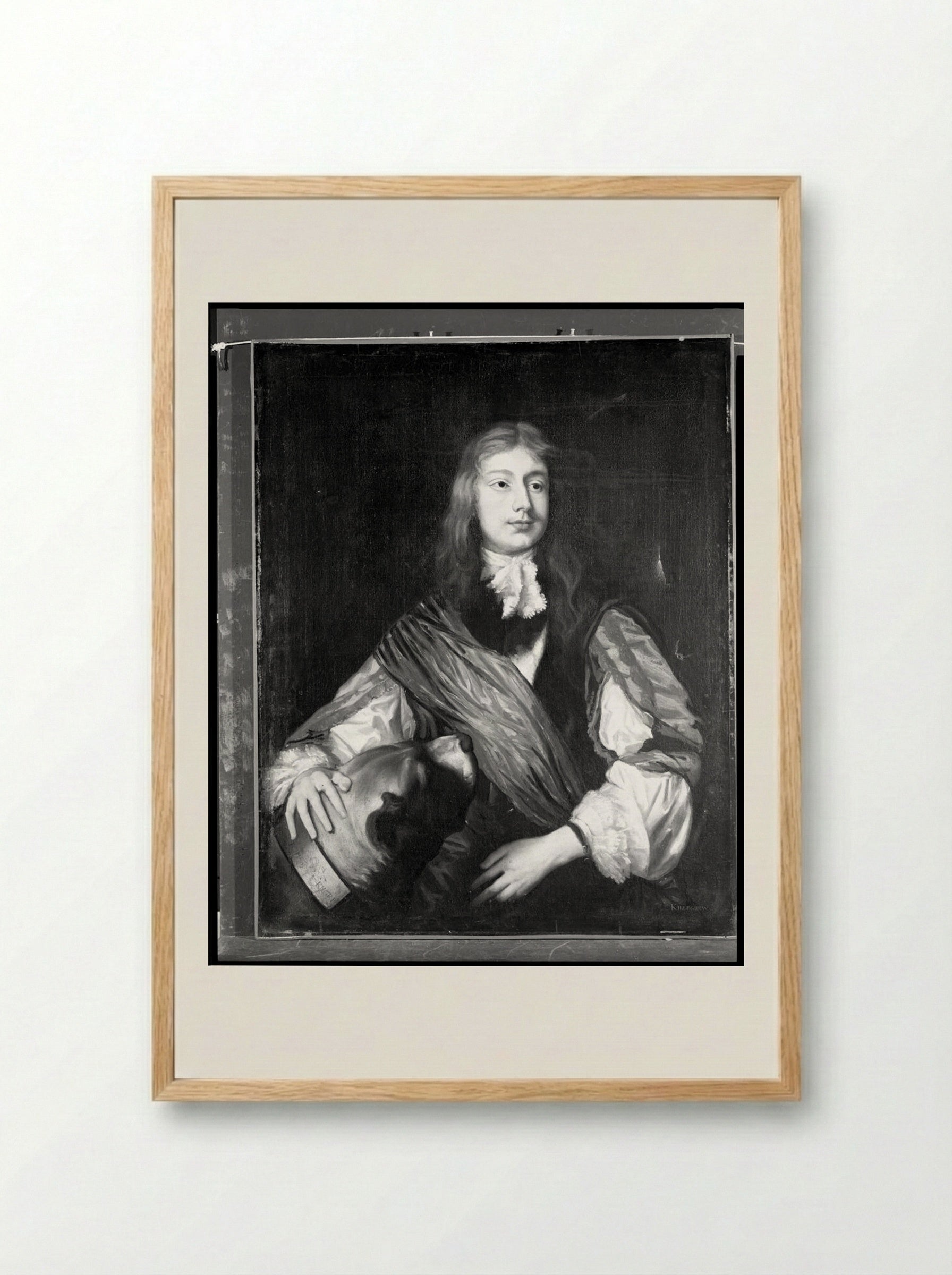 Thomas Killigrew - Anthony van Dyck - Framed Print Wood