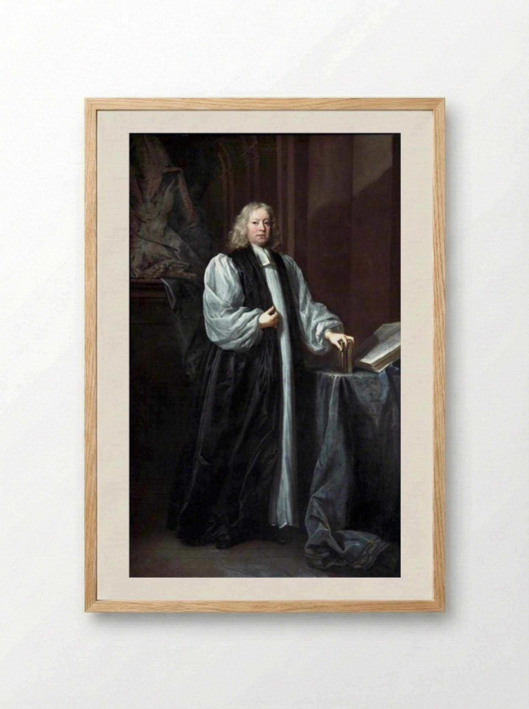 Thomas Sprat - John Riley - Framed Print Wood
