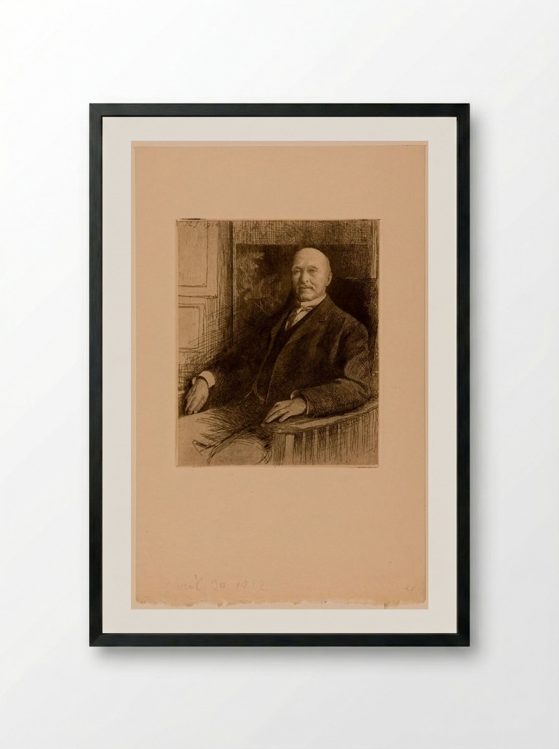 Thomas Upham Coe - Sidney L. Smith - Framed Print Black