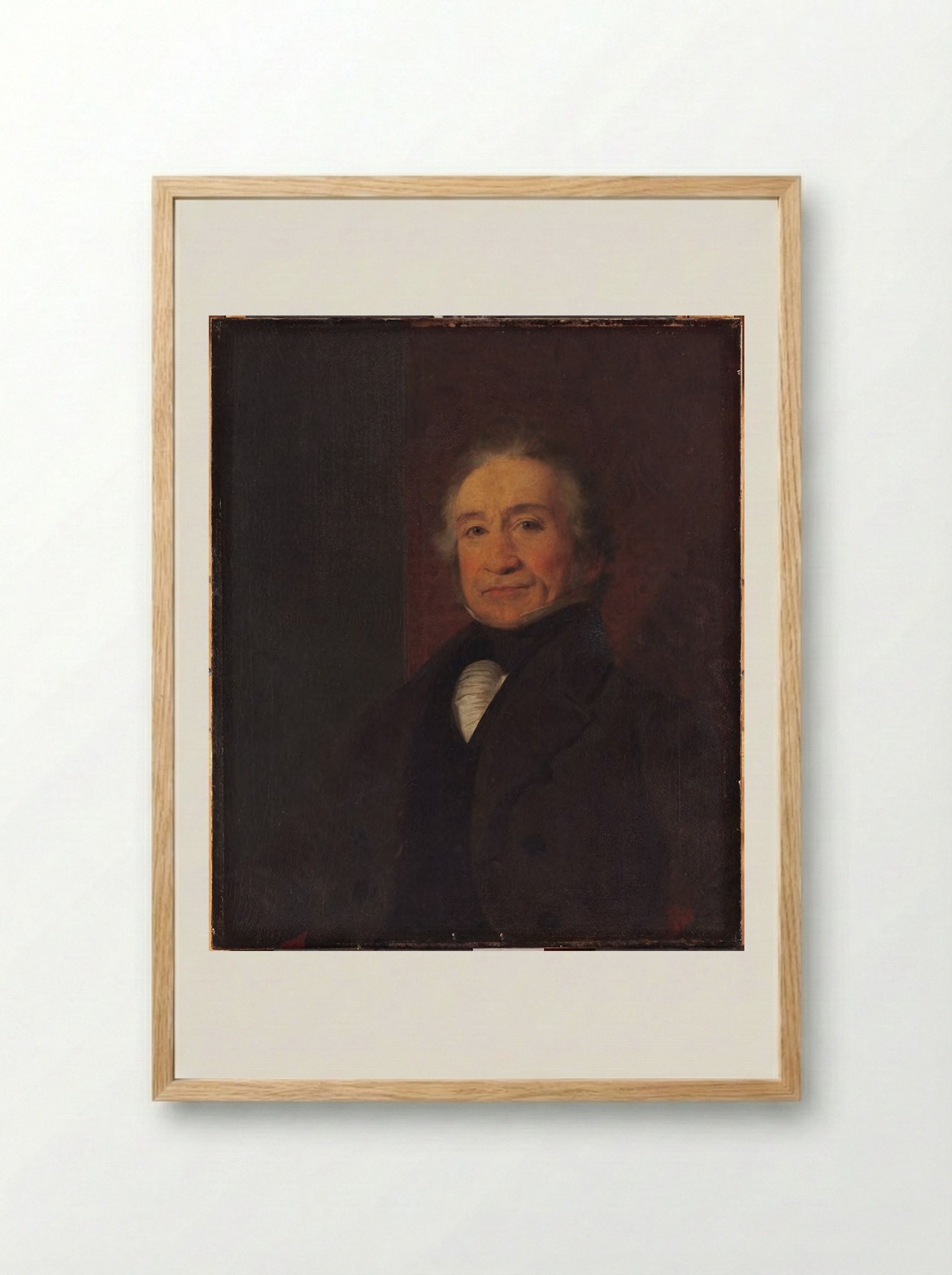 Thomas Wren Ward - William Page - Framed Print Wood