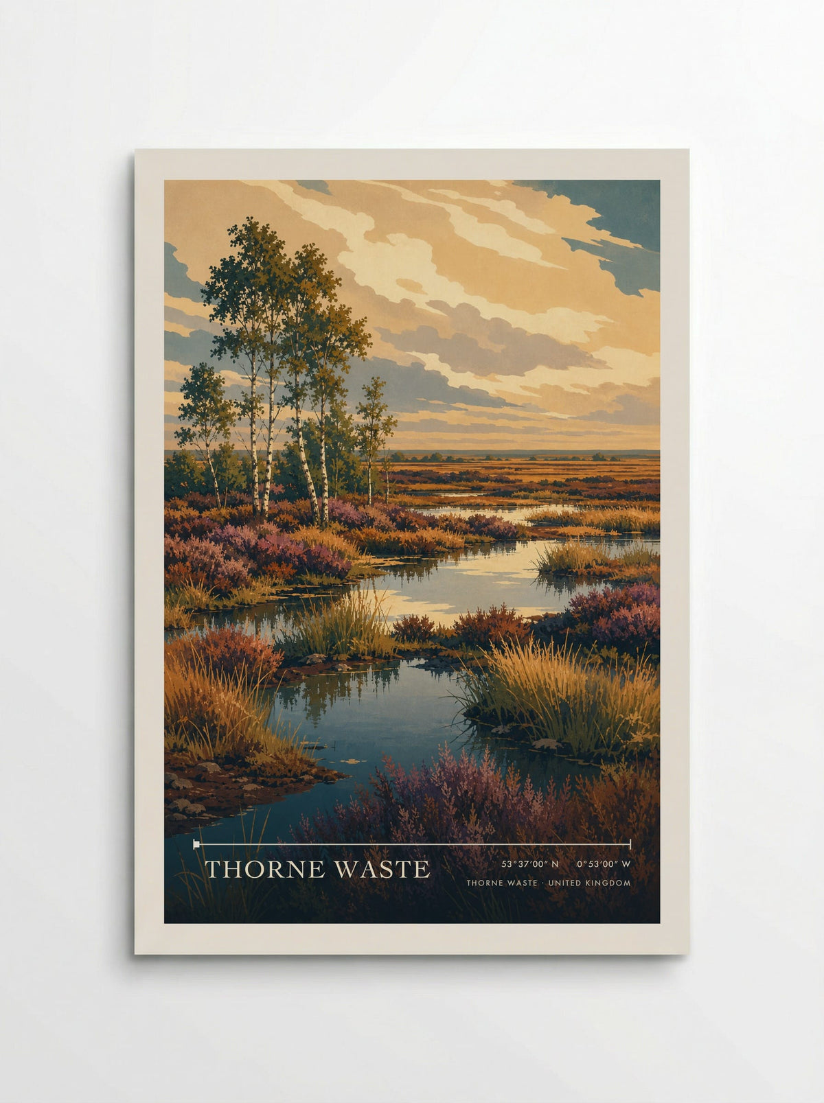 Thorne Waste United Kingdom Travel Poster - Poster
