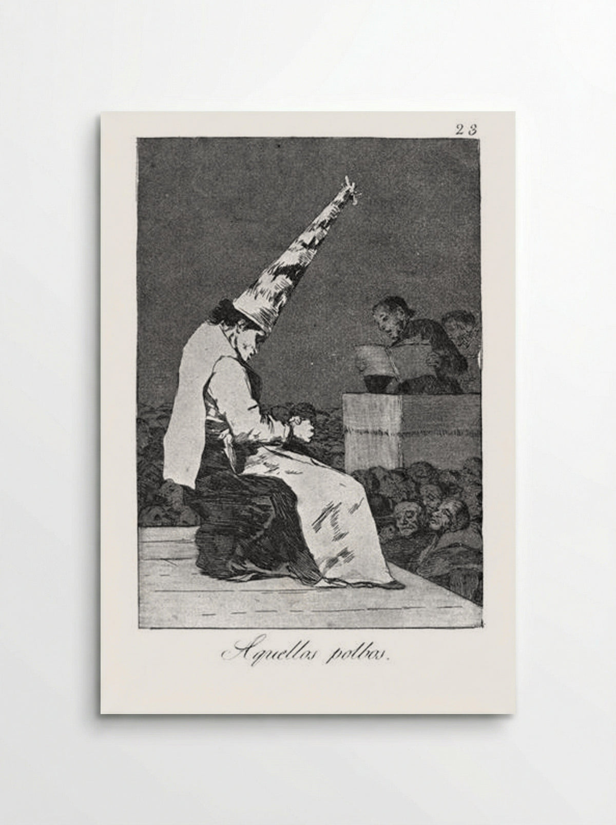 Those Specks of Dust - Francisco Goya - Poster