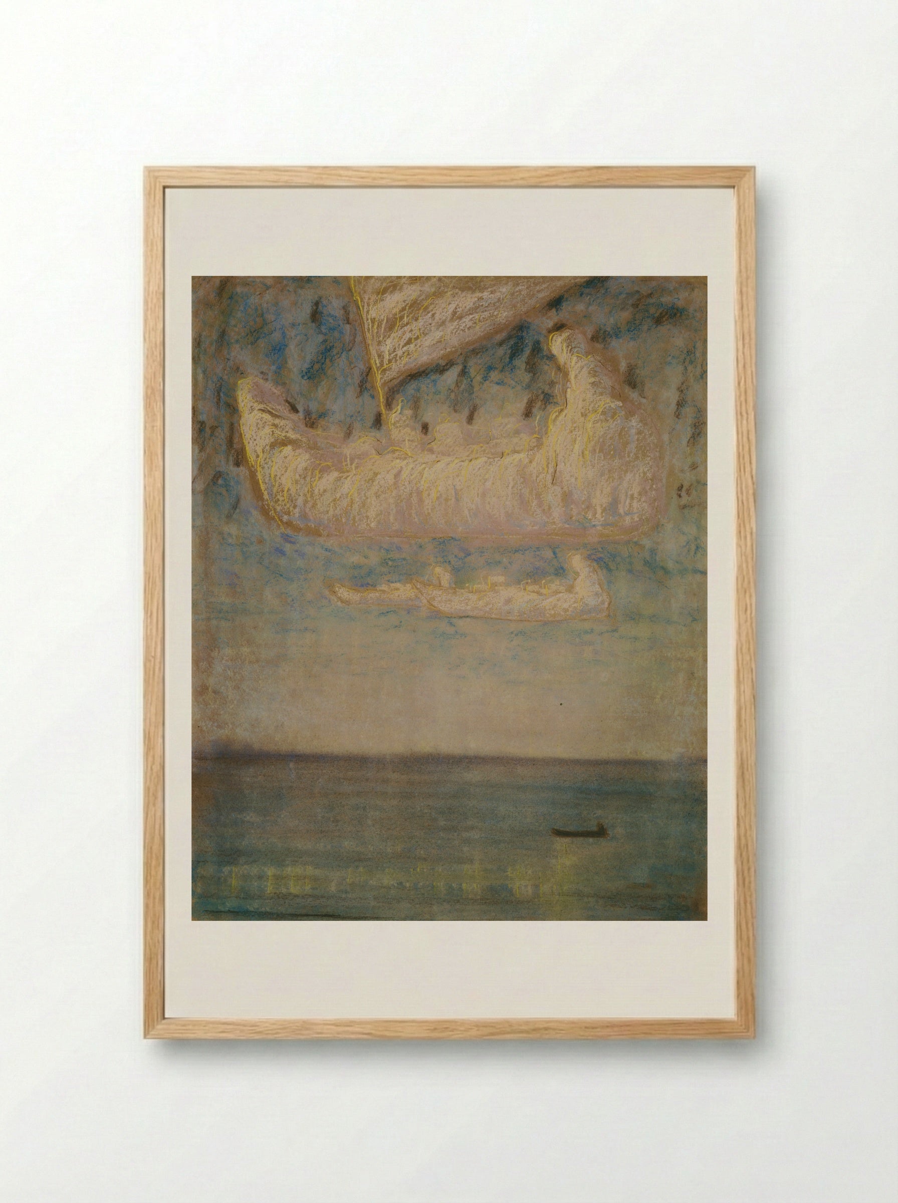 Thoughts - Mikalojus Konstantinas Čiurlionis - Framed Print Wood
