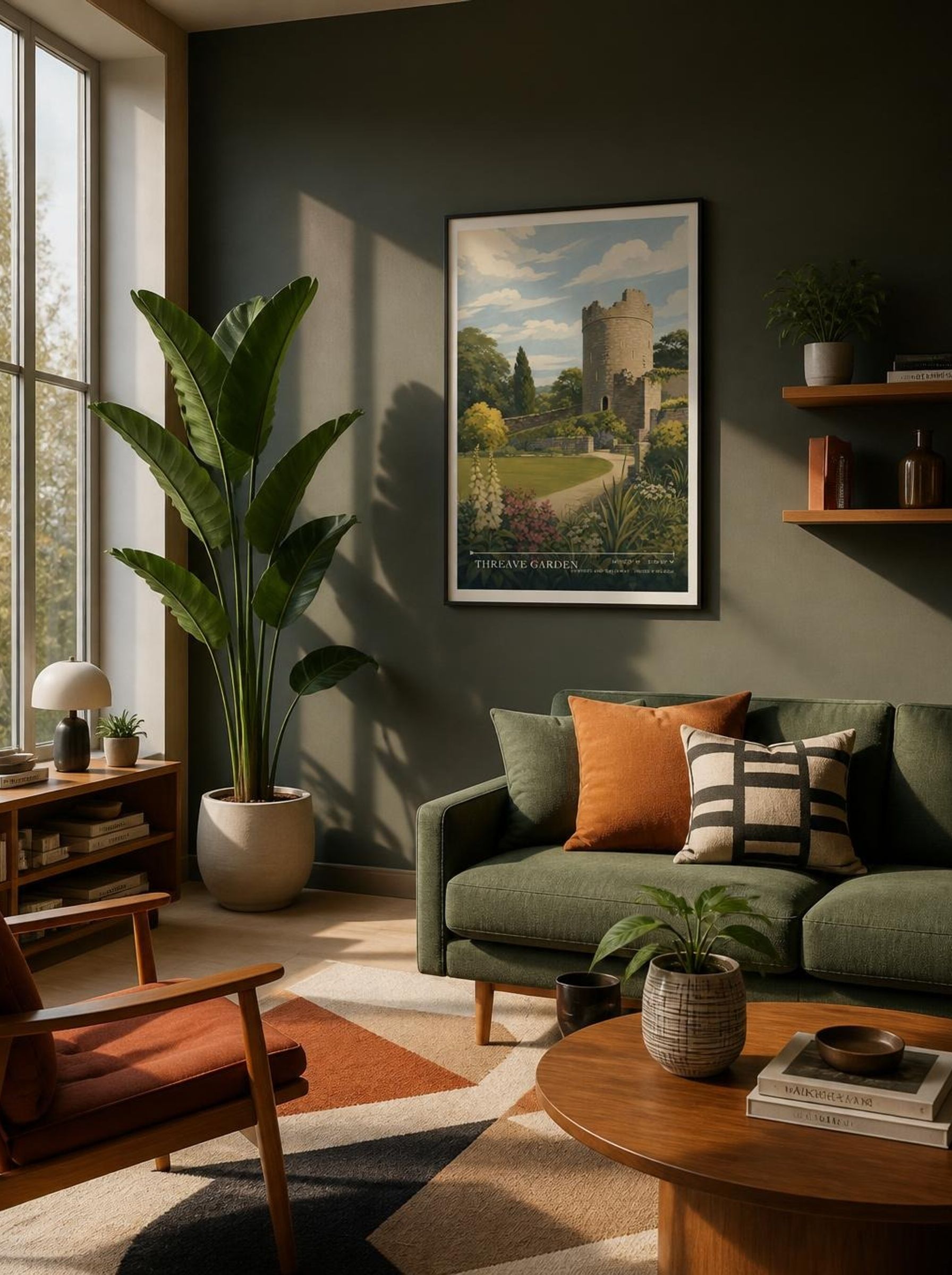 Threave Garden Dumfries and Galloway United Kingdom Travel Poster - Lifestyle