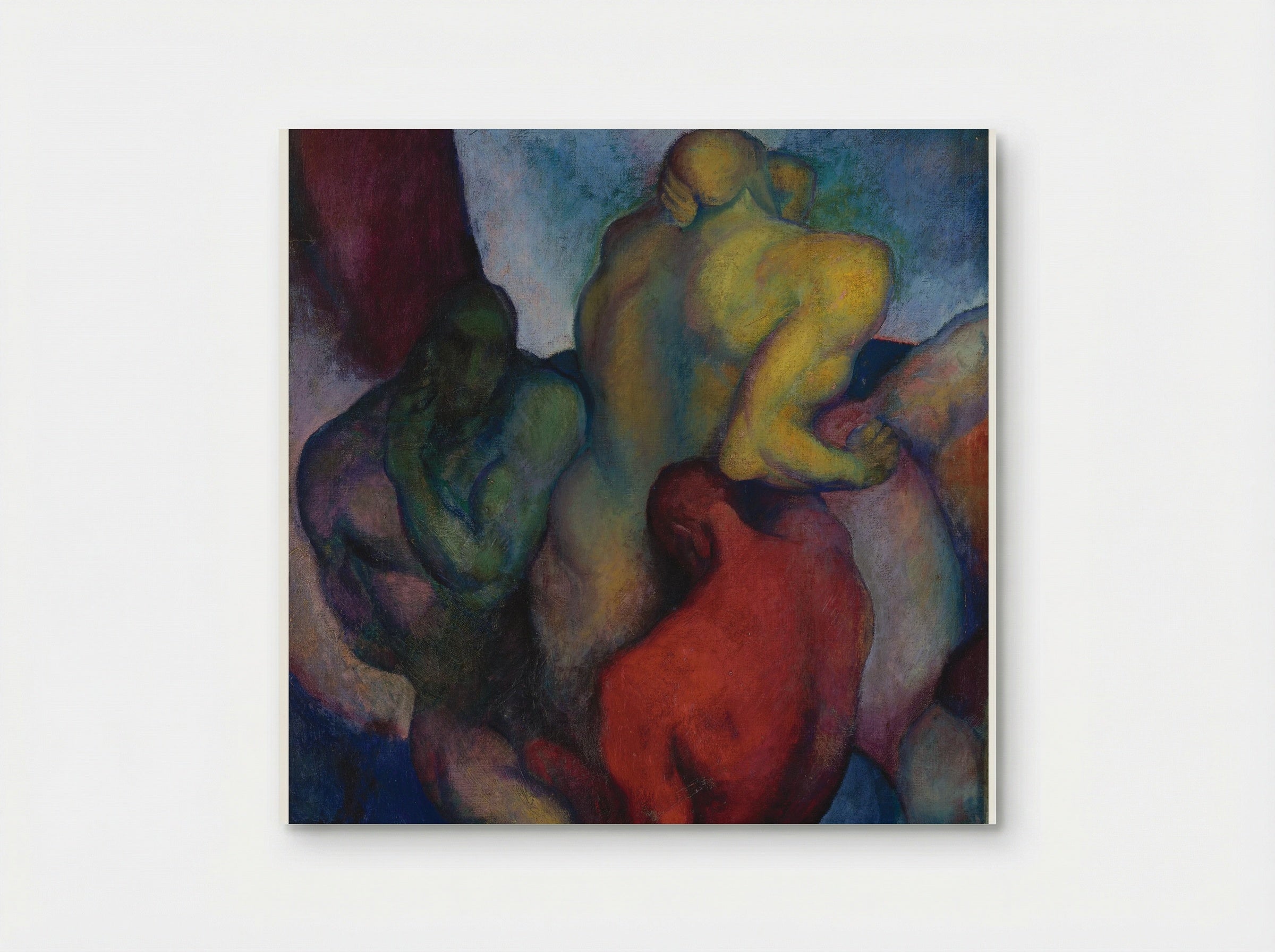 Three Figures - Thomas Hart Benton - Poster