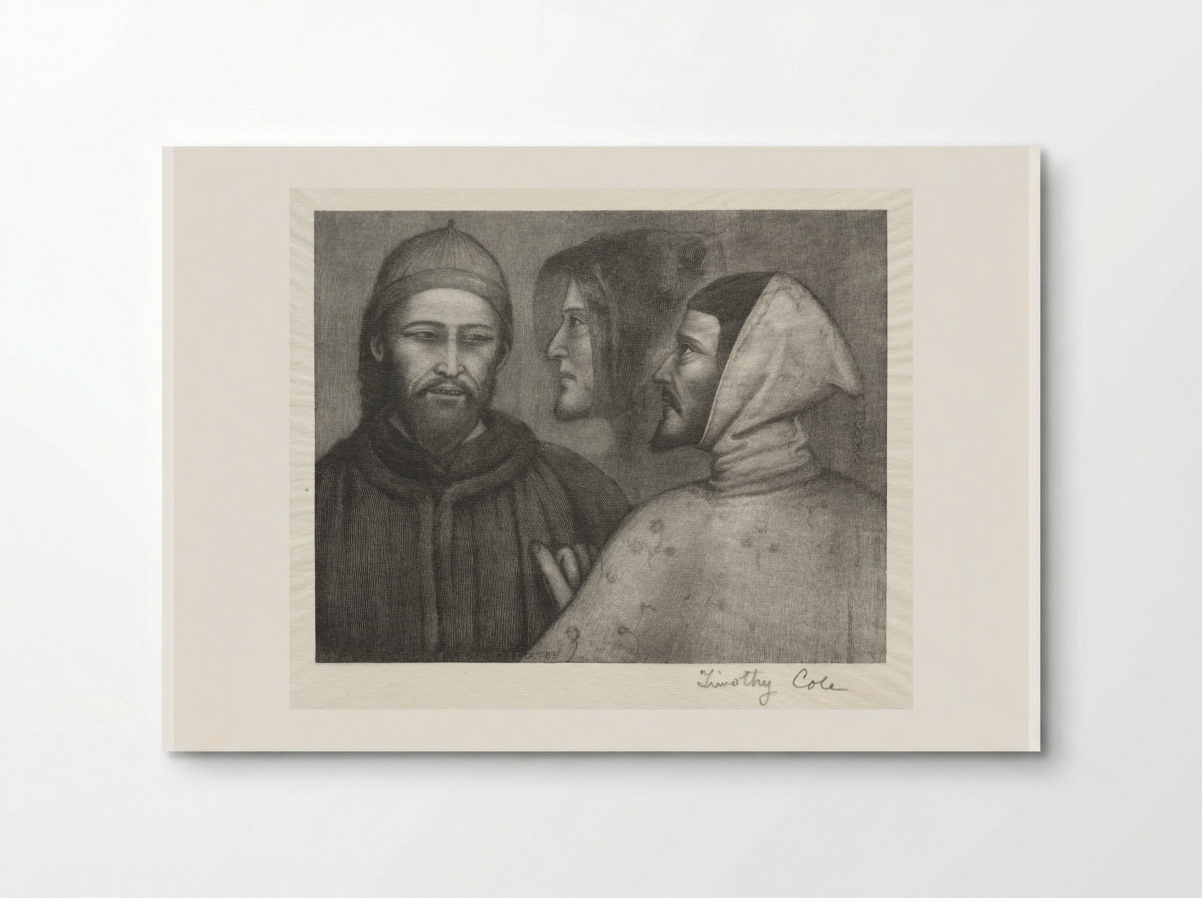 Three Heads - Timothy Cole - Poster