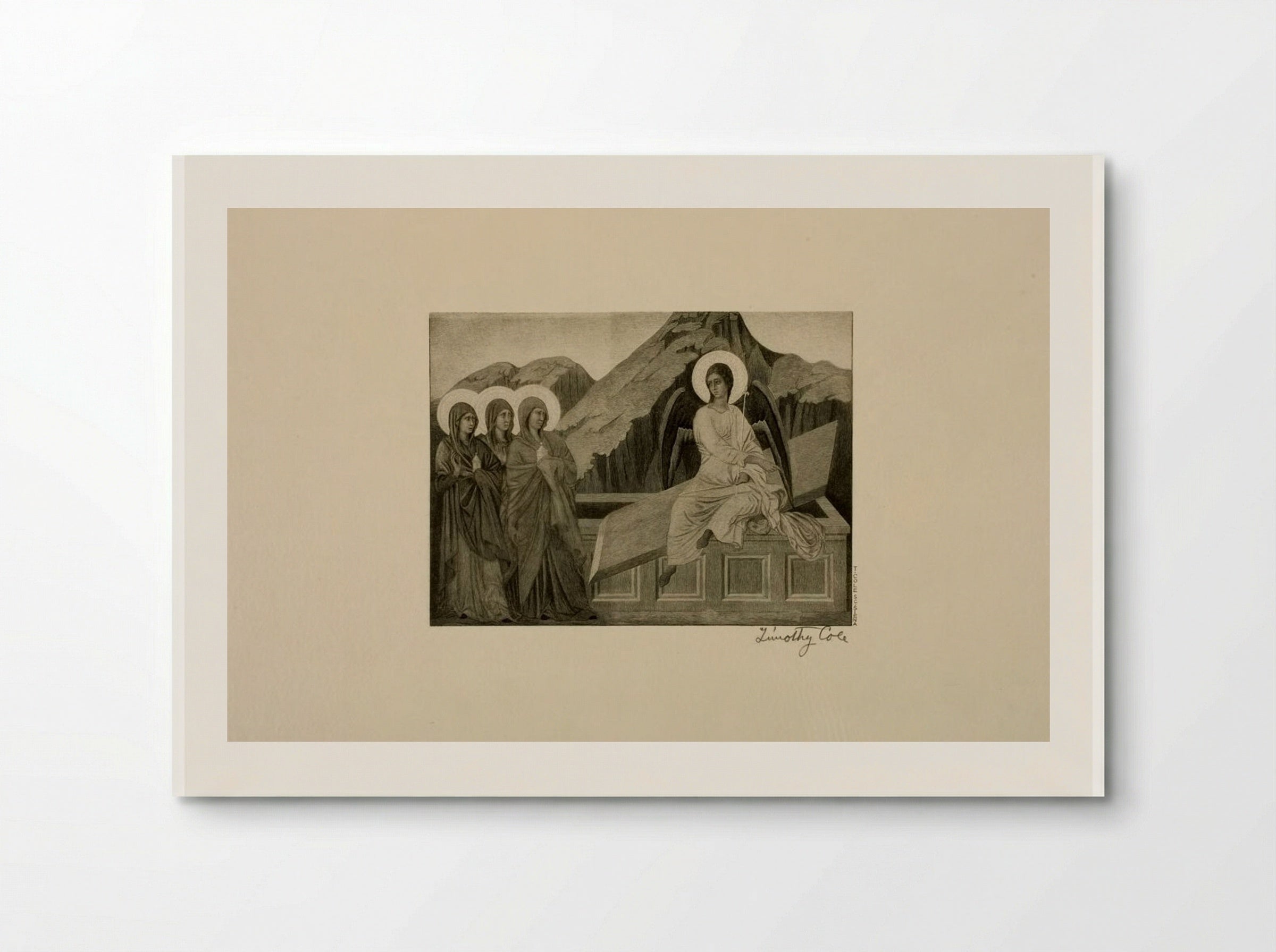 Three Marys at the Tomb - Timothy Cole - Poster