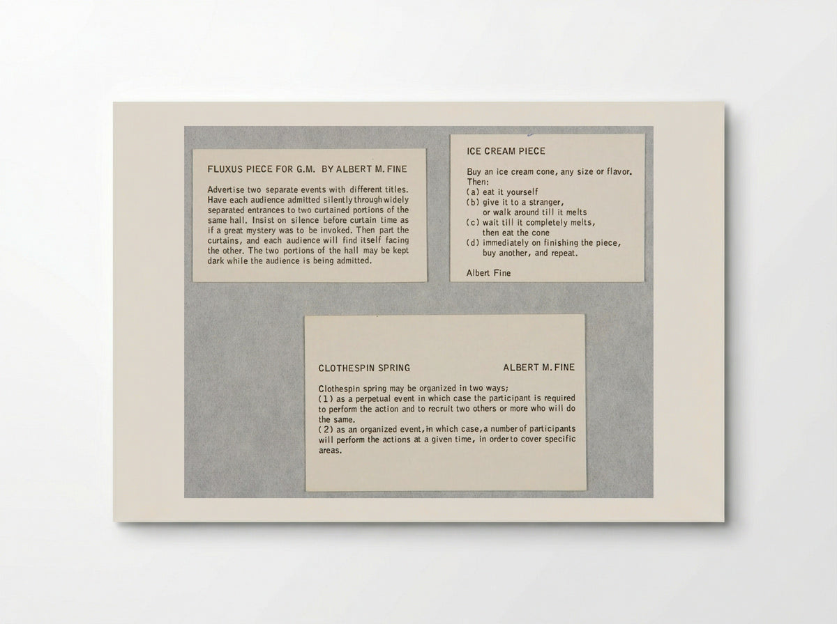 Three Scores - Albert M. Fine - Poster