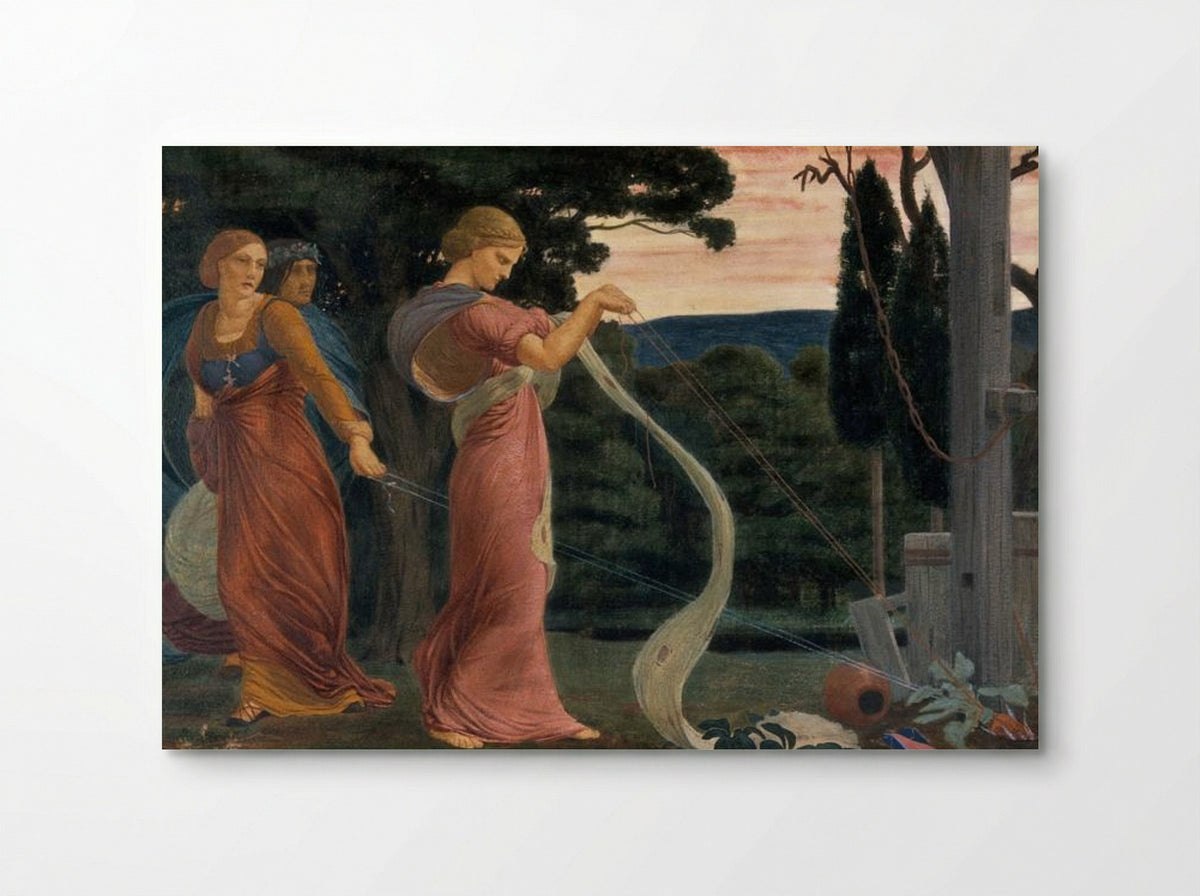 Three Women Plucking Mandrakes - Robert Bateman - Poster