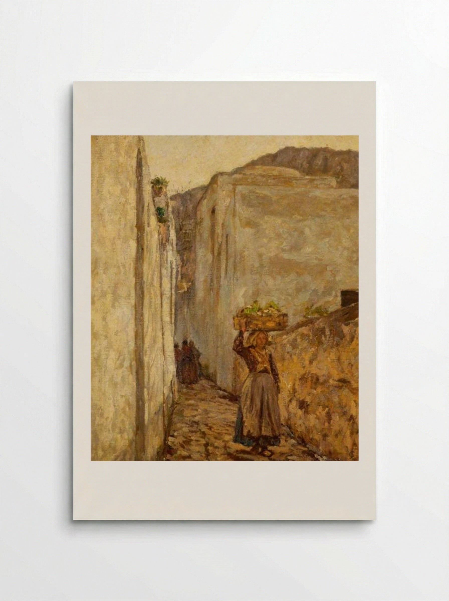 Through the Village - James Charles - Poster