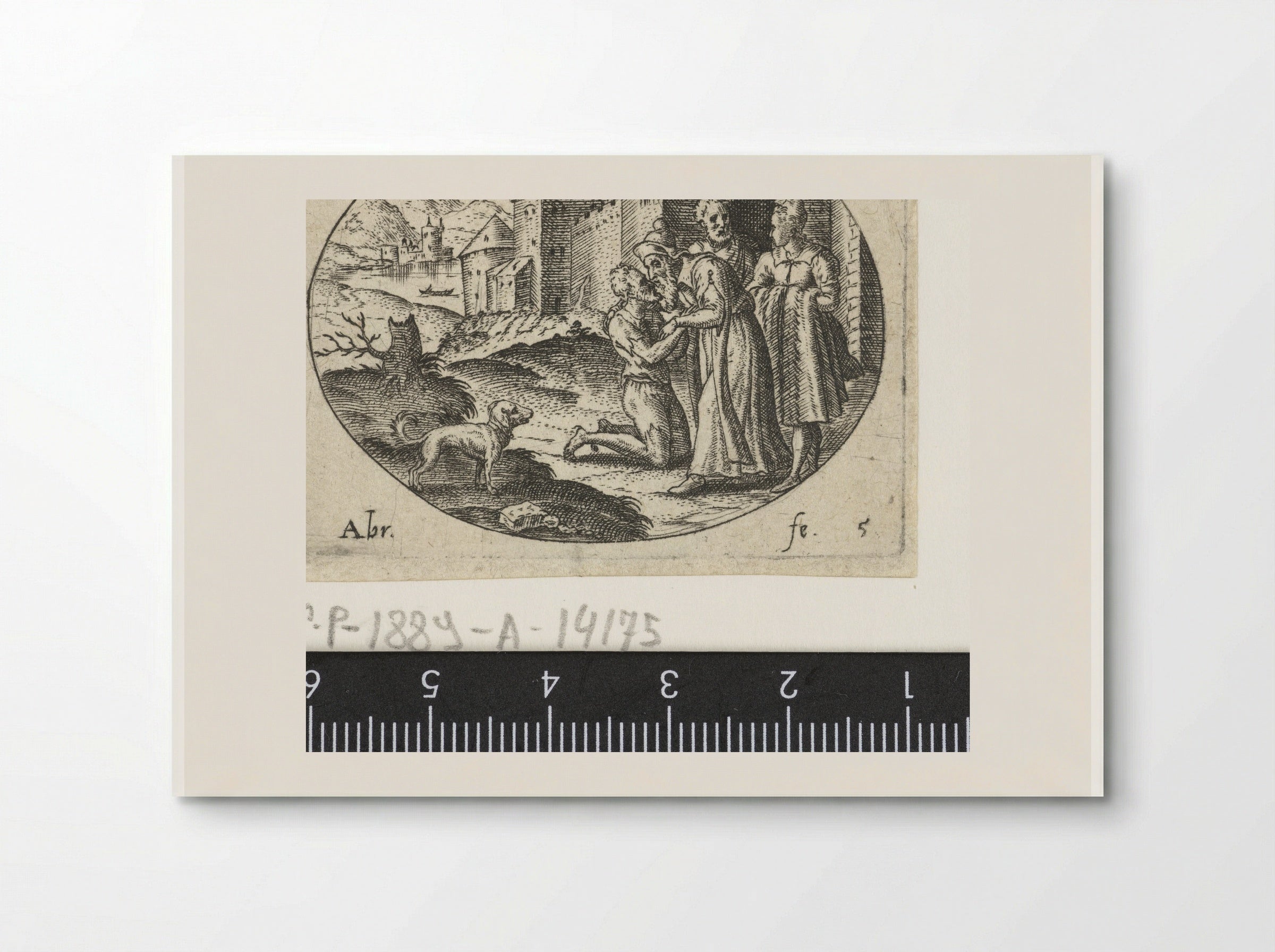 Thuiskomst van de verloren zoon - Abraham de Bruyn - Poster