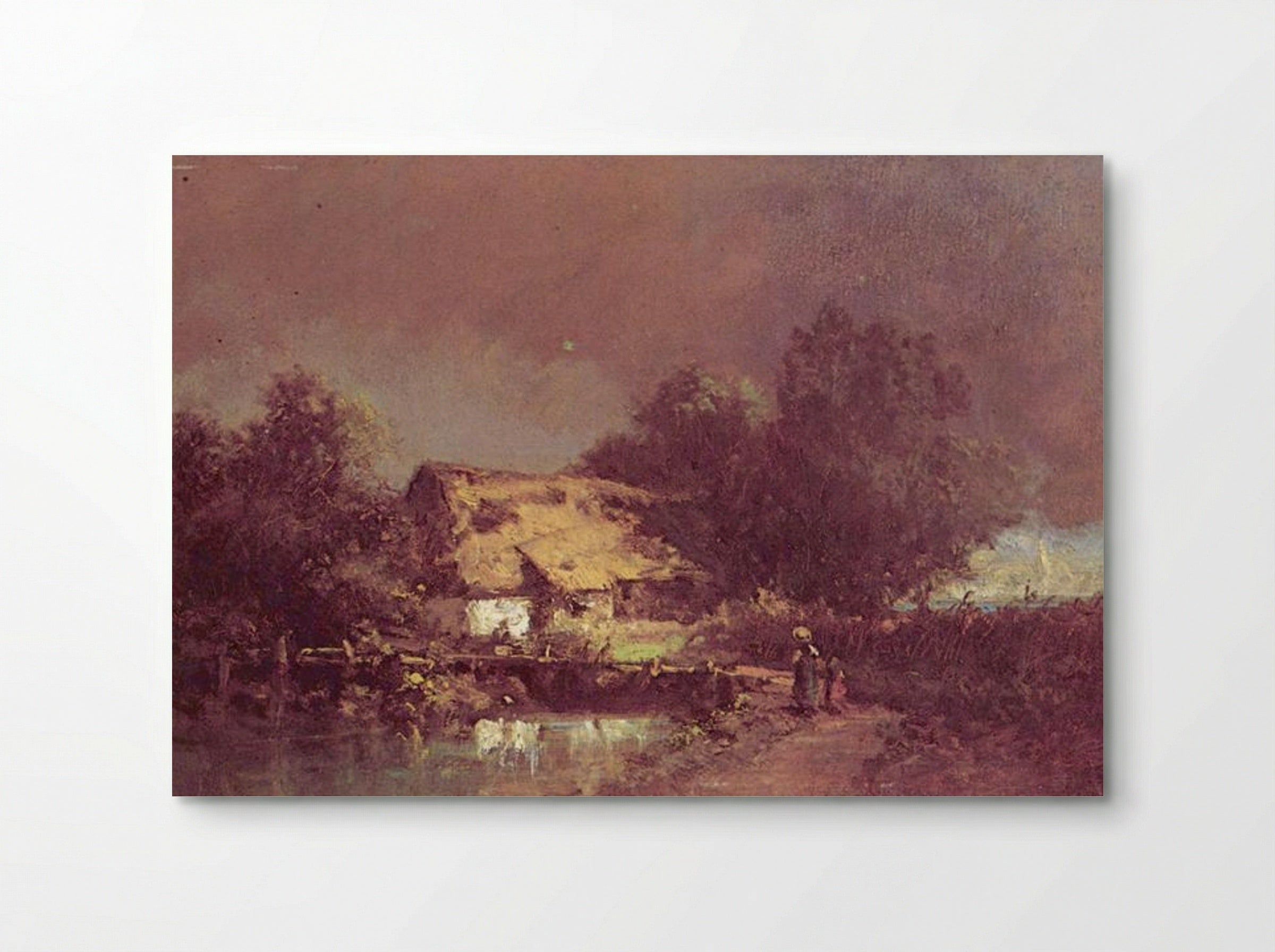 Thunderstorm - Carl Spitzweg - Poster