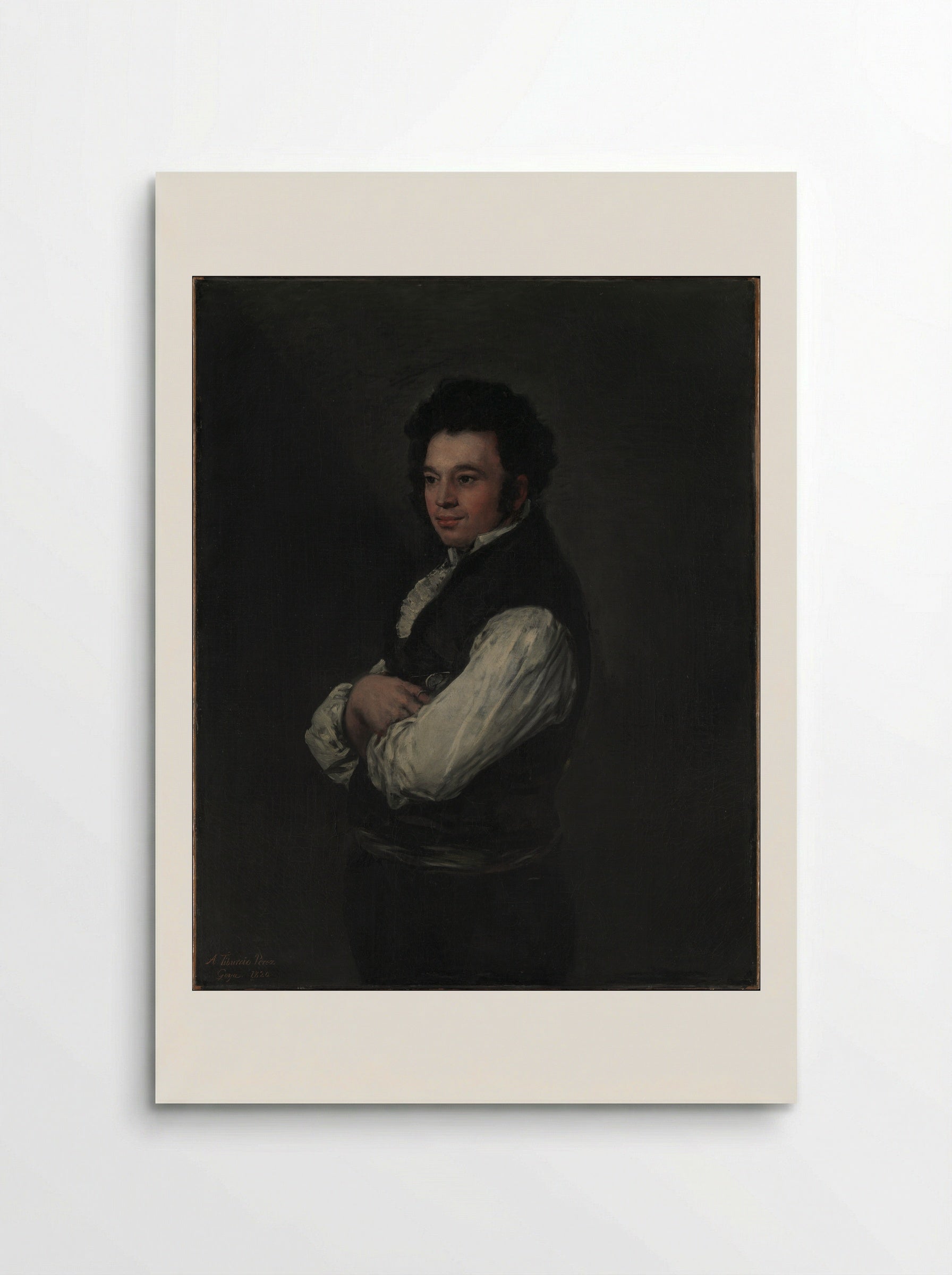 Tiburcio Pérez y Cuervo - Francisco de Goya y Lucientes - Poster