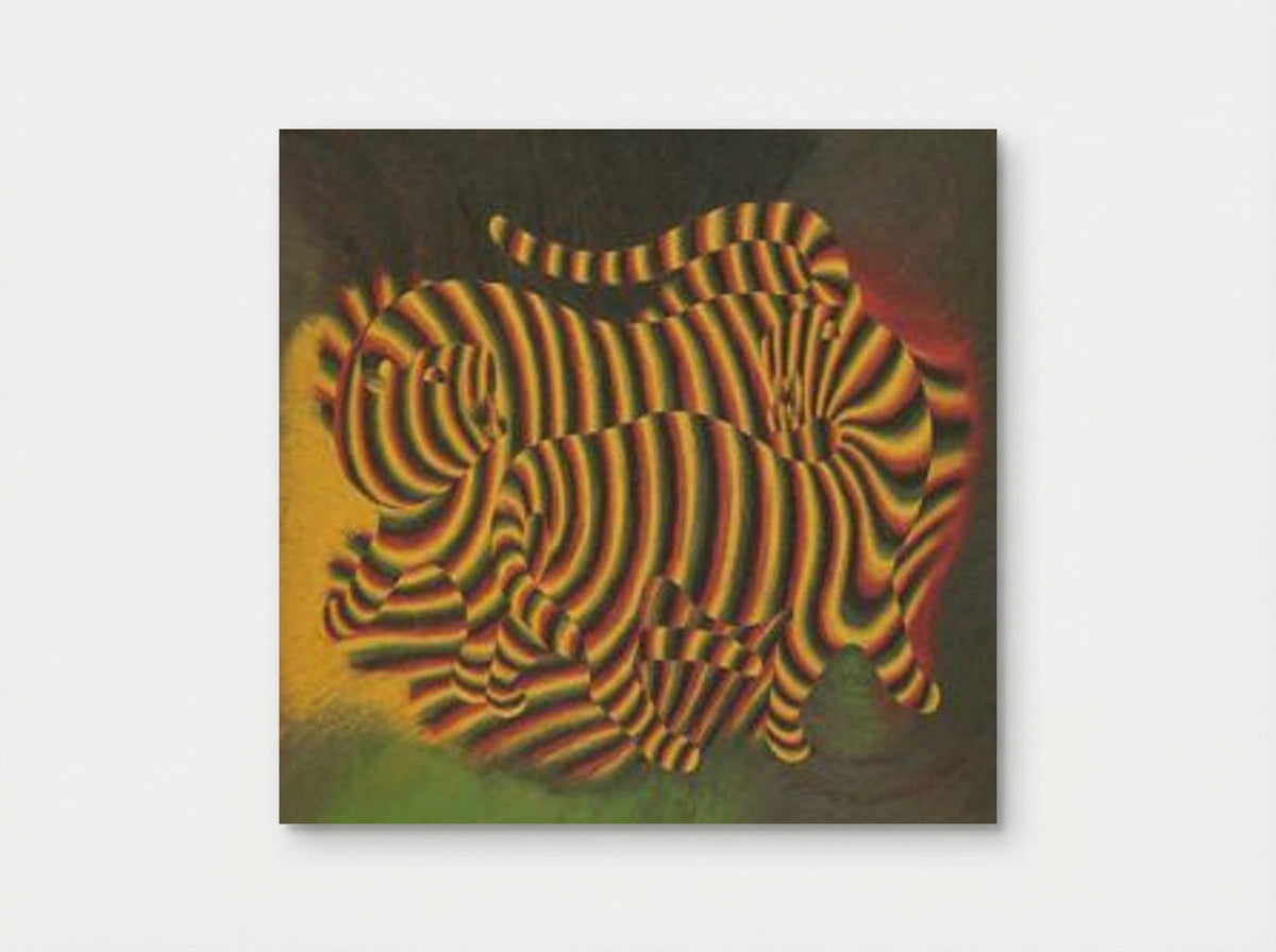 Tigres - Victor Vasarely - Poster