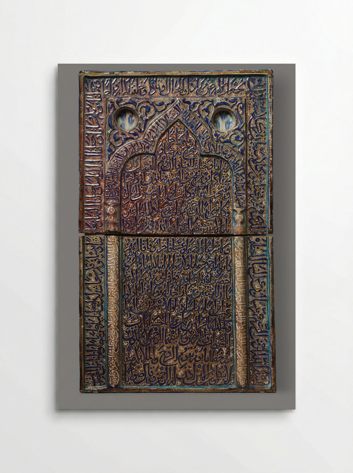 Tile with Niche Design - Fine Art Print - Poster