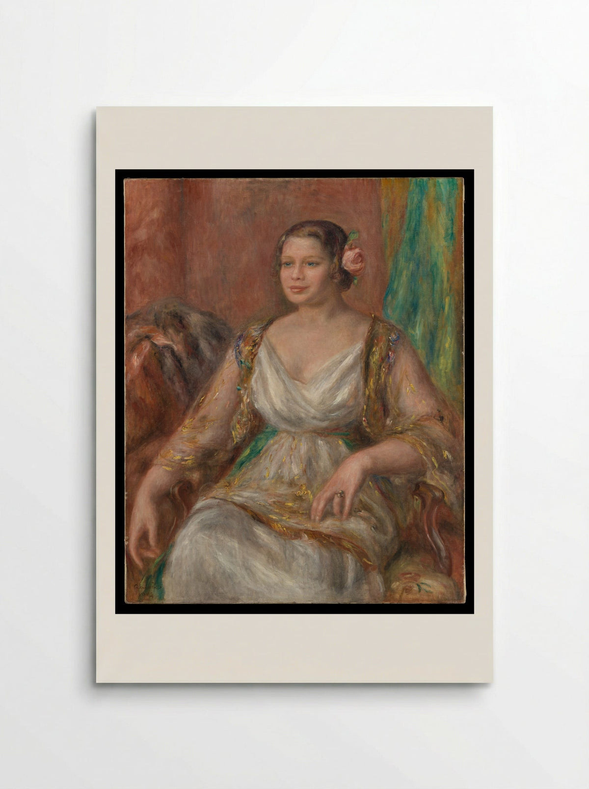 Tilla Durieux - Auguste Renoir - Poster