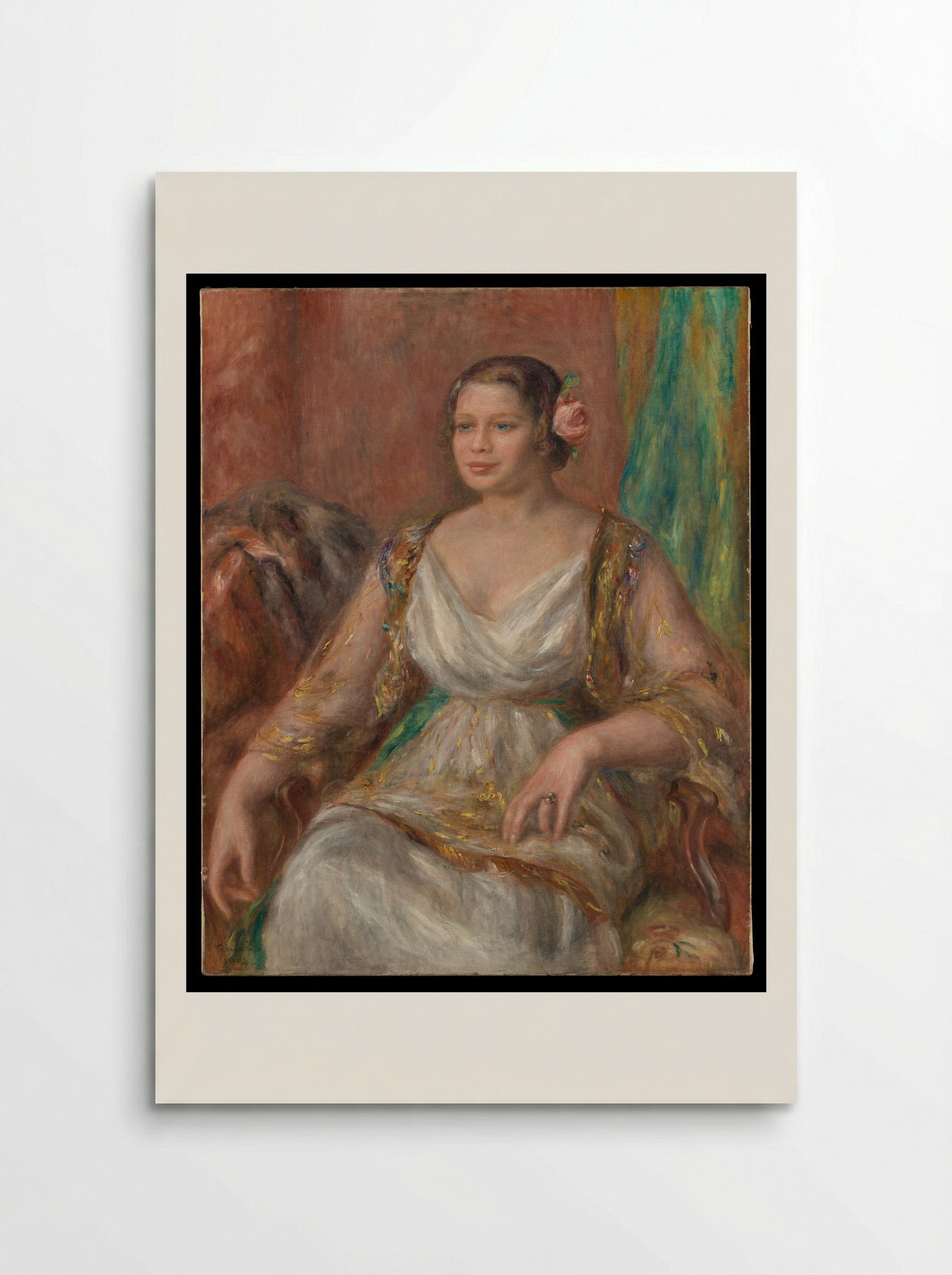 Tilla Durieux - Auguste Renoir - Poster