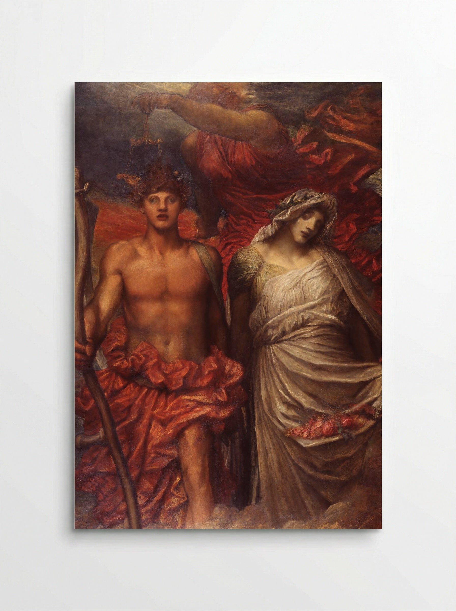 Time, Death and Judgement - George Frederick Watts - Poster