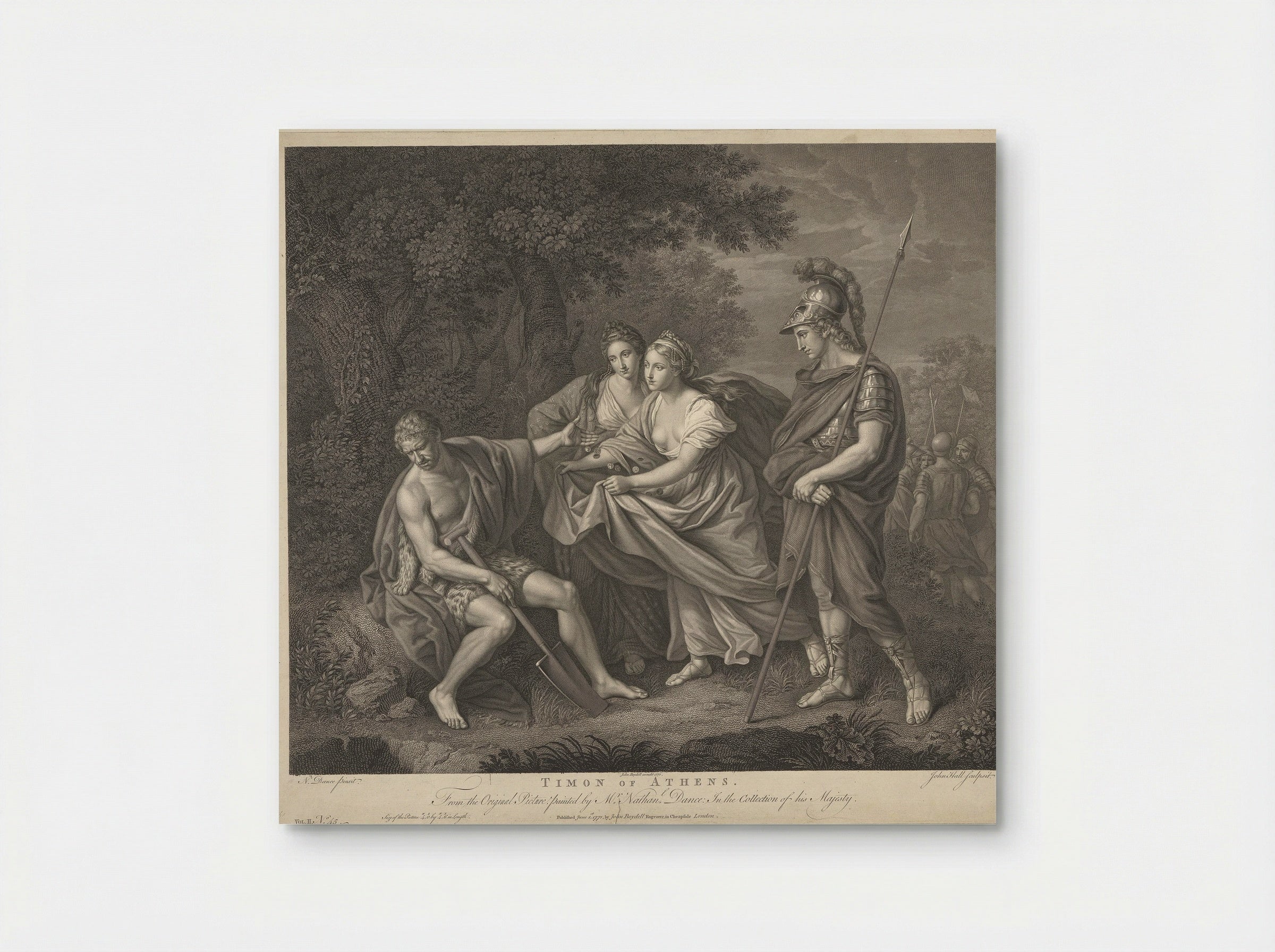 Timon of Athens - John Hall - Poster