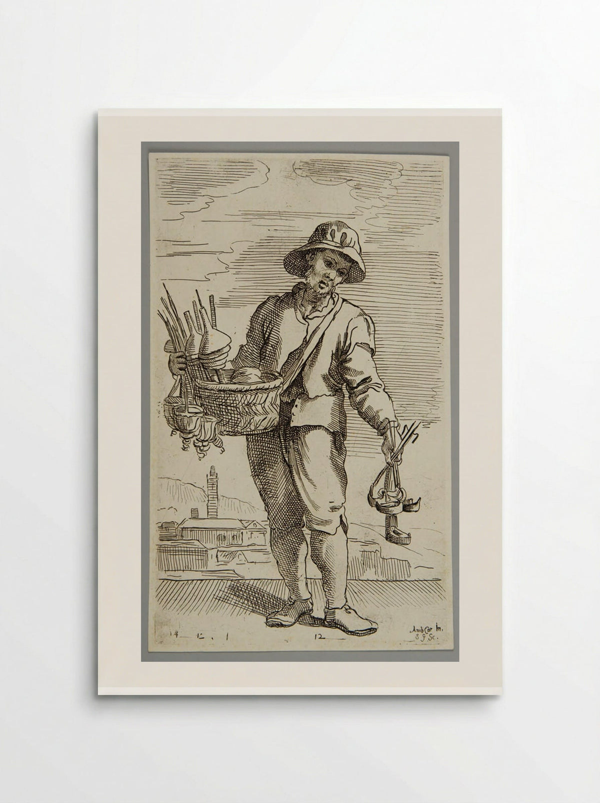 Tinsmith, plate 12 - Simon Guillain - Poster