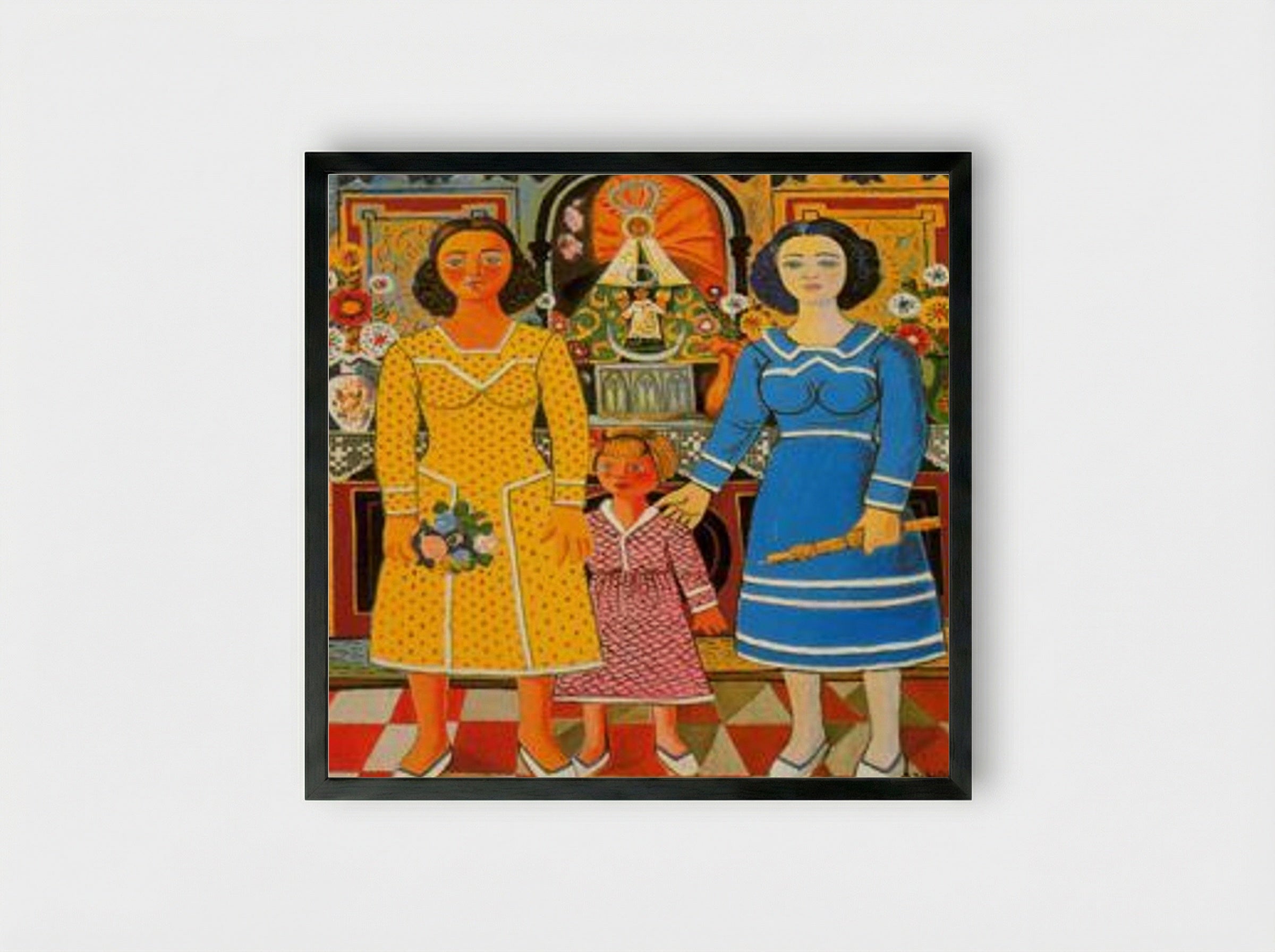Tiscar rosemary - Rafael Zabaleta - Framed Print Black