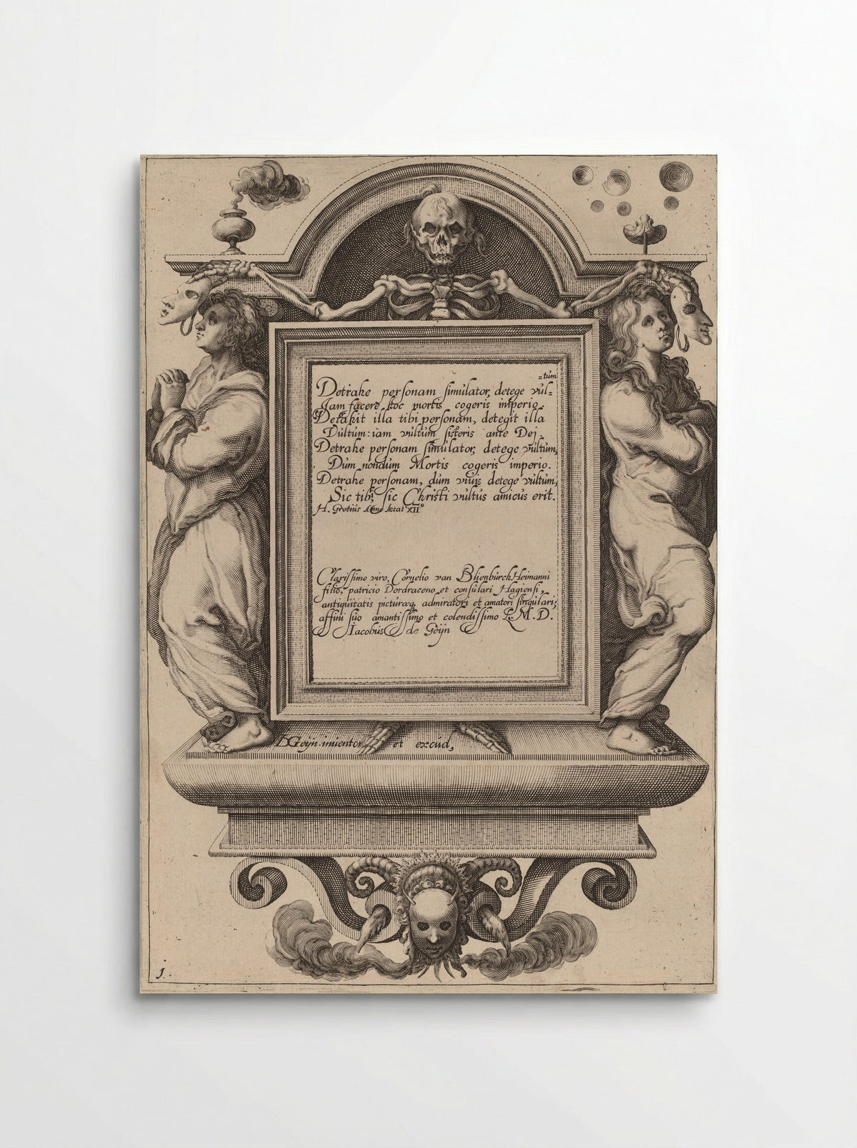 Title page: Christ in the Winepress - Zacharias Dolendo - Poster