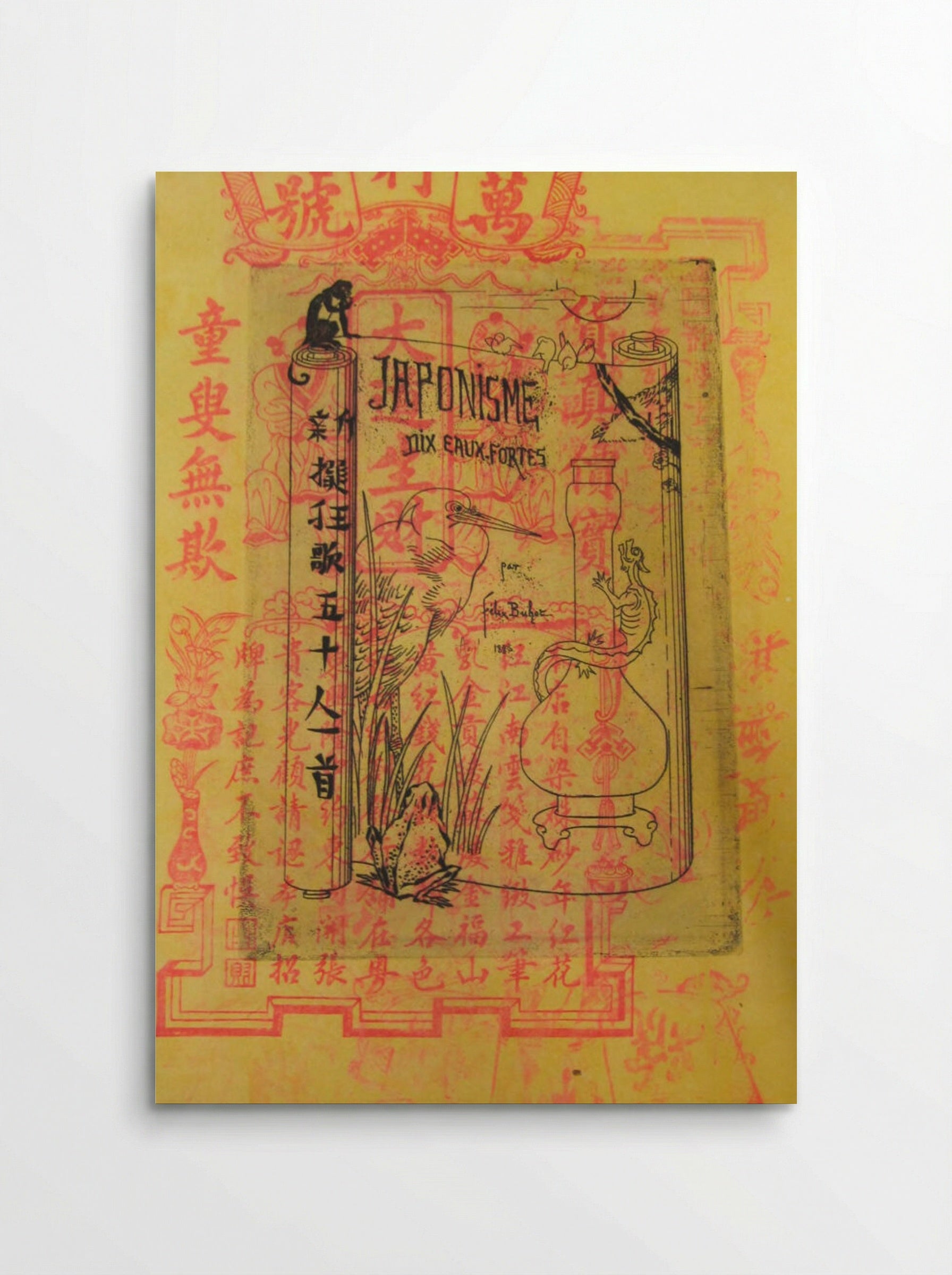 Title page: Japonisme - Félix Hilaire Buhot - Poster