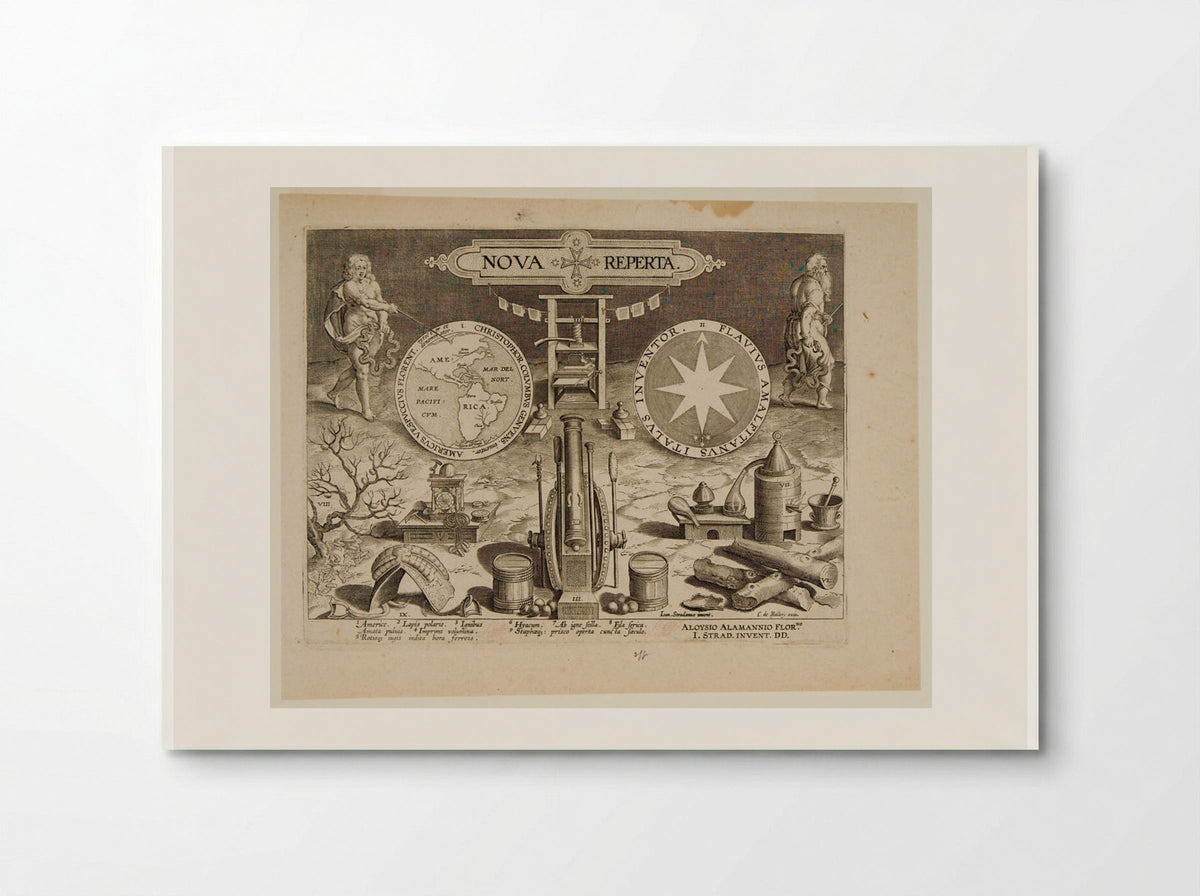 Titlepage, Nova Reperta - Theodoor Galle - Poster