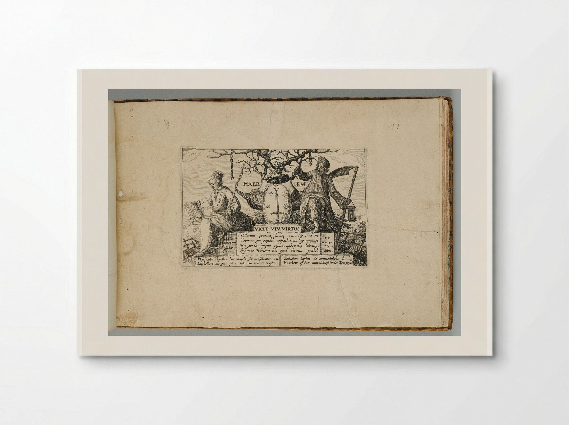 Titlepage, Plaisante Plaetsen - Claes Jansz. Visscher - Poster