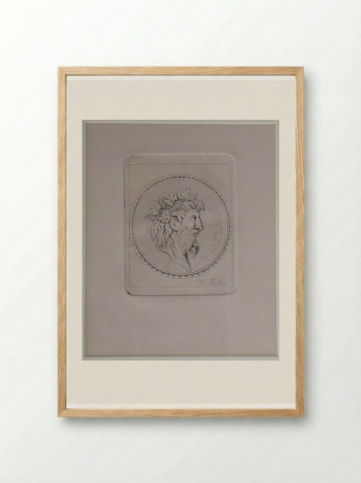 Tmolos - Nikolaos Gyzis - Framed Print Wood
