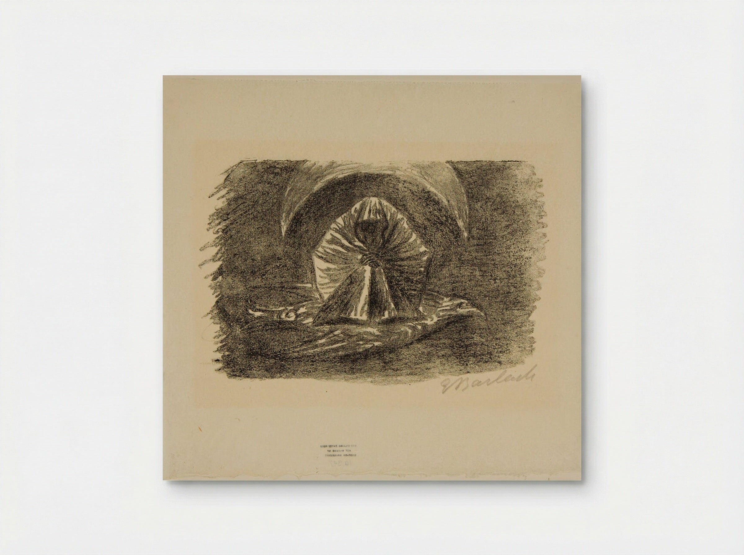 To the Moon 2: Lunar Phantom - Ernst Barlach - Poster