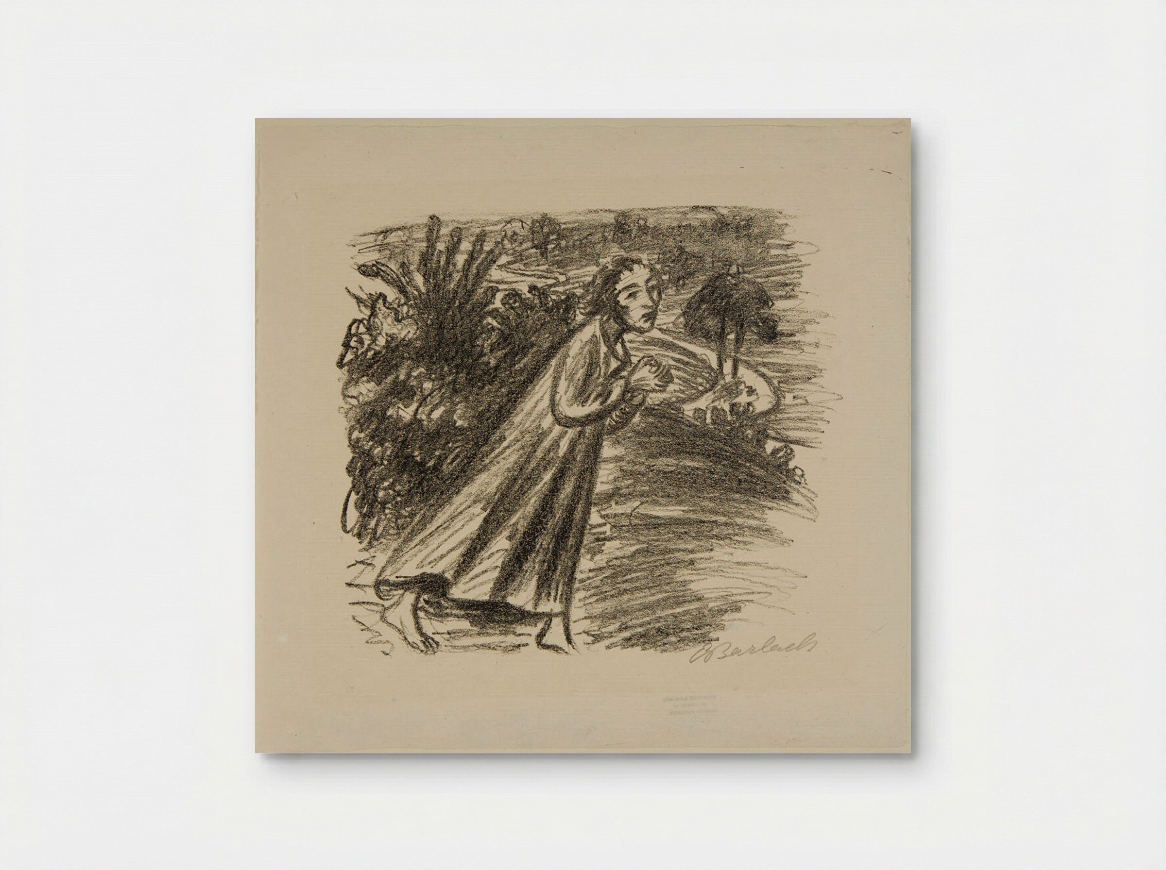 To the Moon 3: Lunar Enchantment - Ernst Barlach - Poster