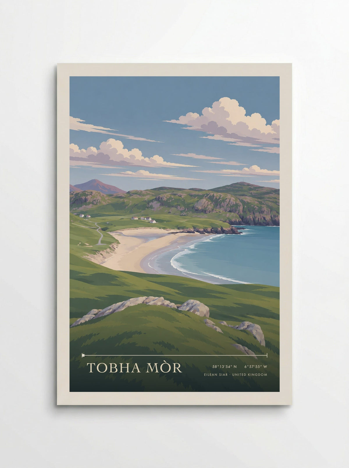 Tobha Mòr, Eilean Siar | Travel Poster - Poster