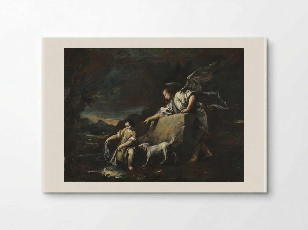 Tobias and the Angel - Francesco Guardi - Poster