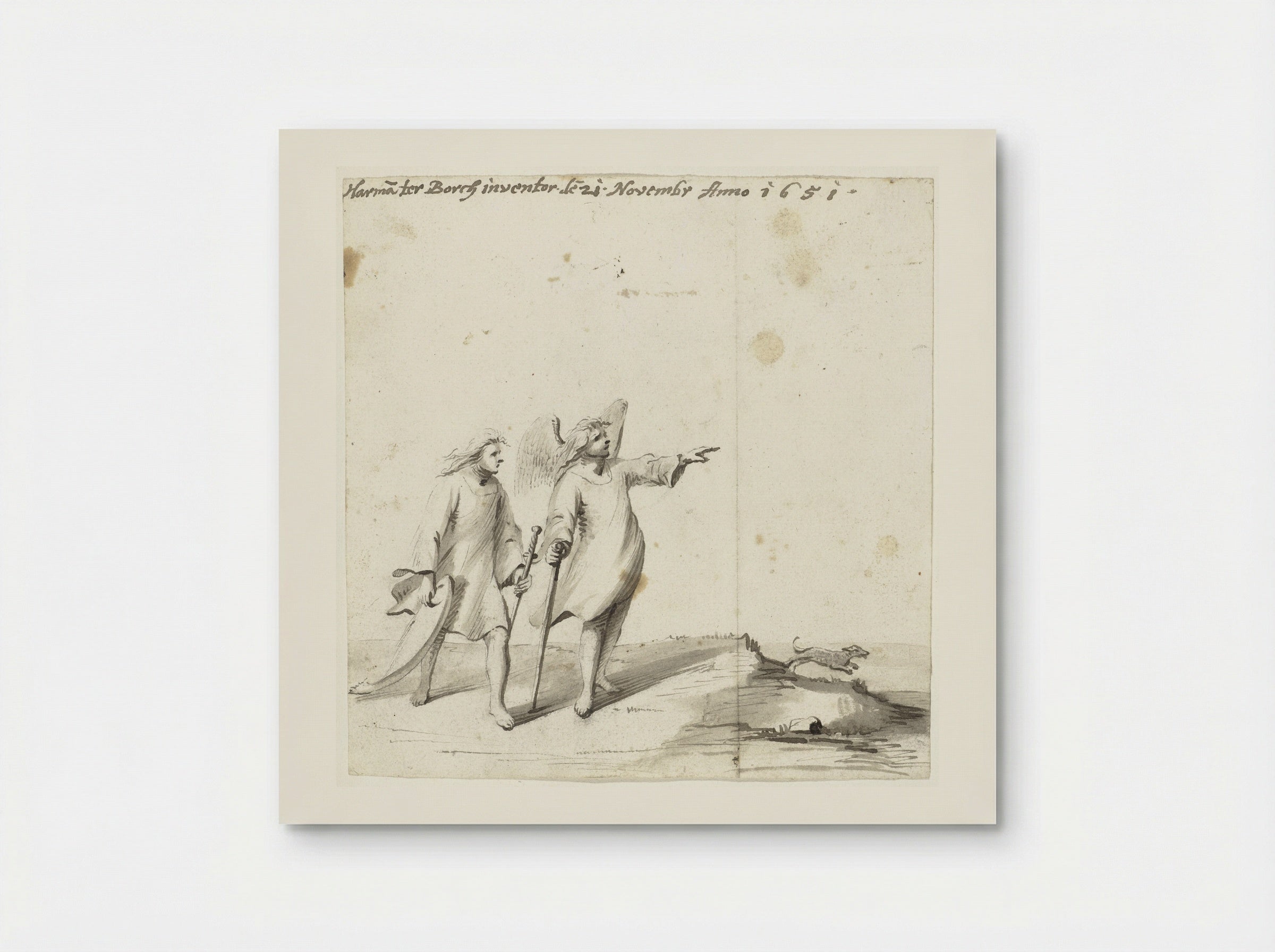 Tobias and the Angel - Harmen ter Borch - Poster