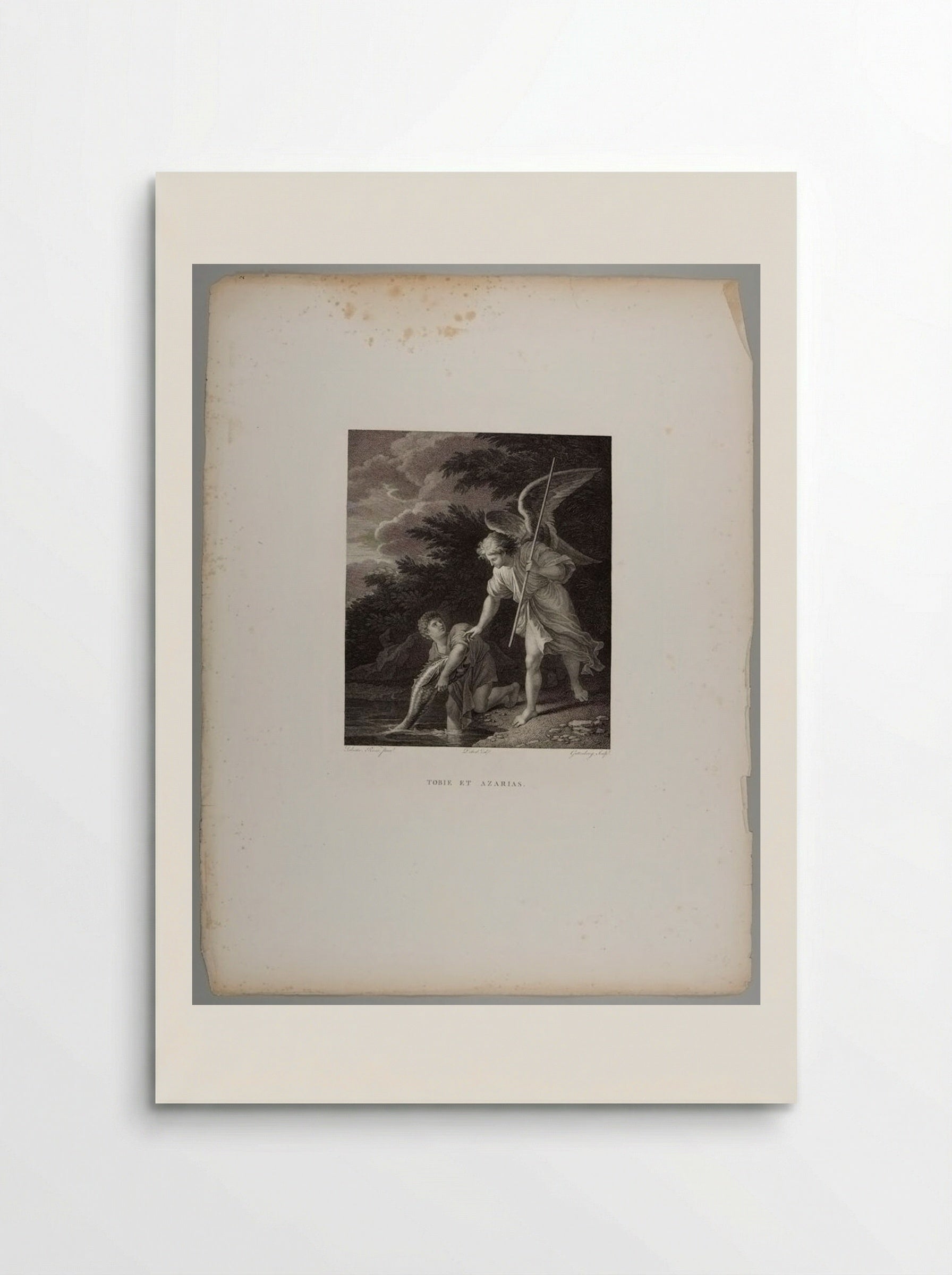 Tobias and the Angel - Heinrich Guttenberg - Poster